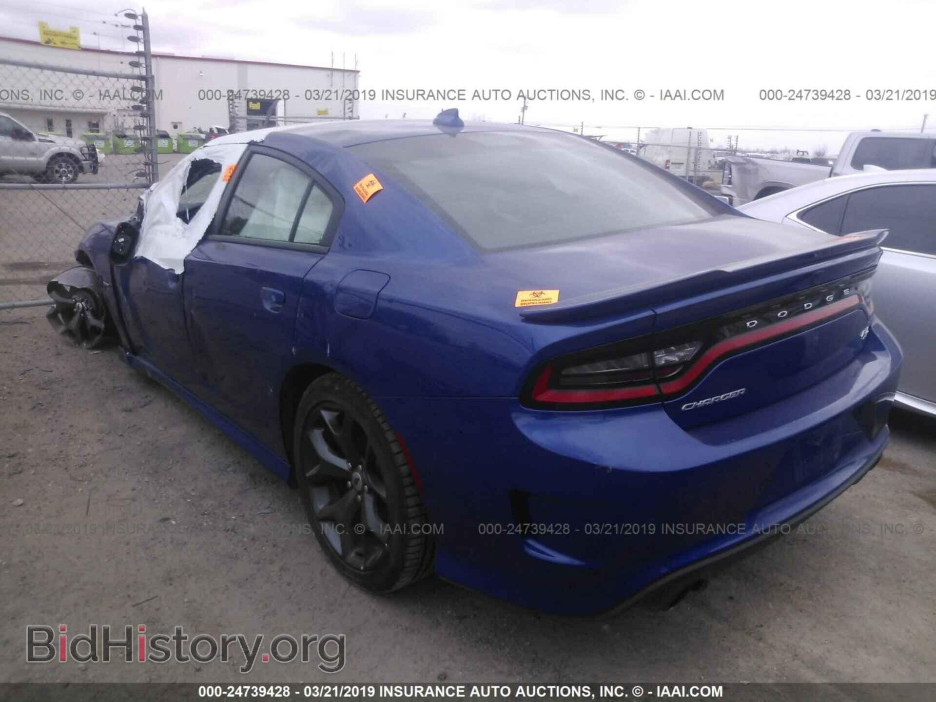 2019 DODGE CHARGER - VIN: 2C3CDXCTXKH526459 - Фото 3