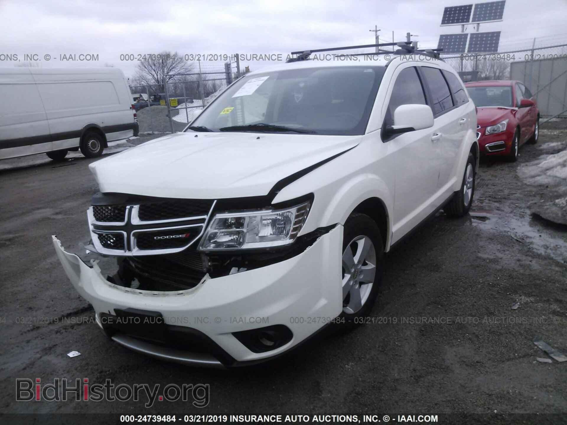 2012 DODGE JOURNEY - VIN: 3C4PDDBG5CT260762 - Фото 2