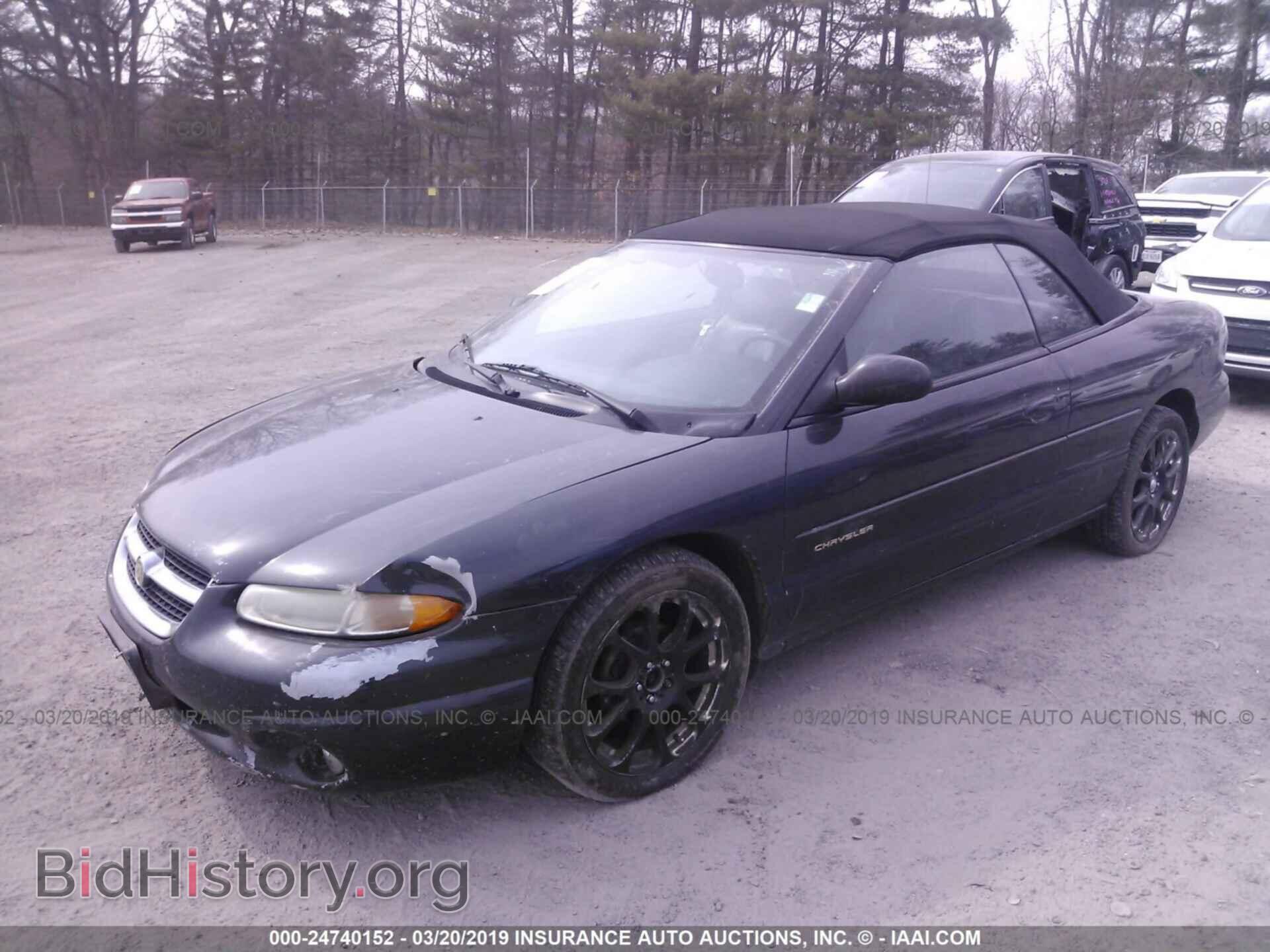 1998 CHRYSLER SEBRING - VIN: 3C3EL55H4WT337747 - Фото 2