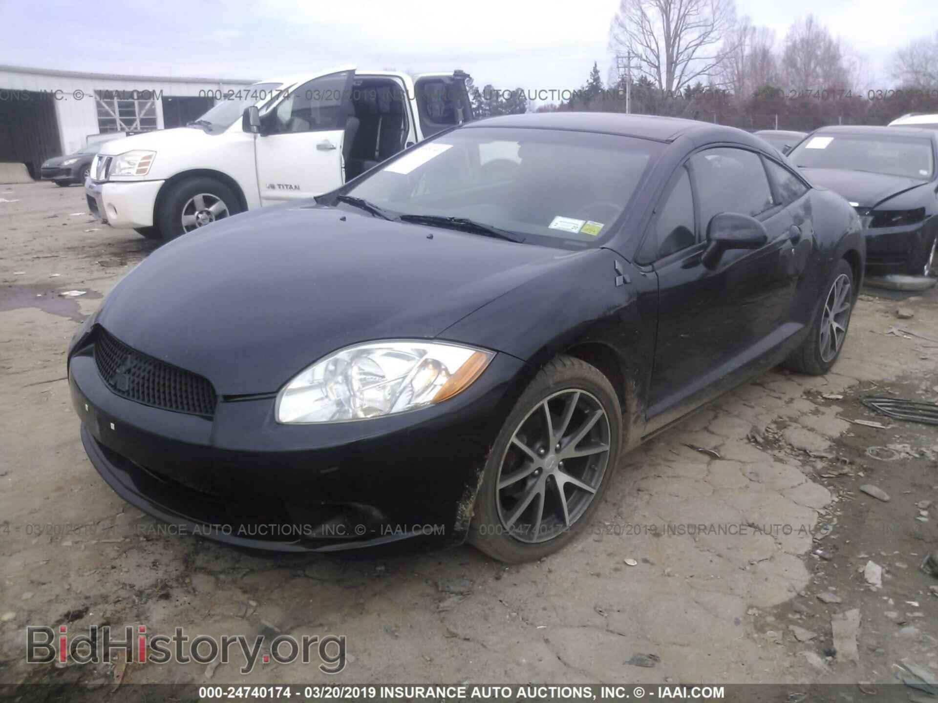 2011 MITSUBISHI ECLIPSE - VIN: 4A31K5DF4BE007112 - Фото 2