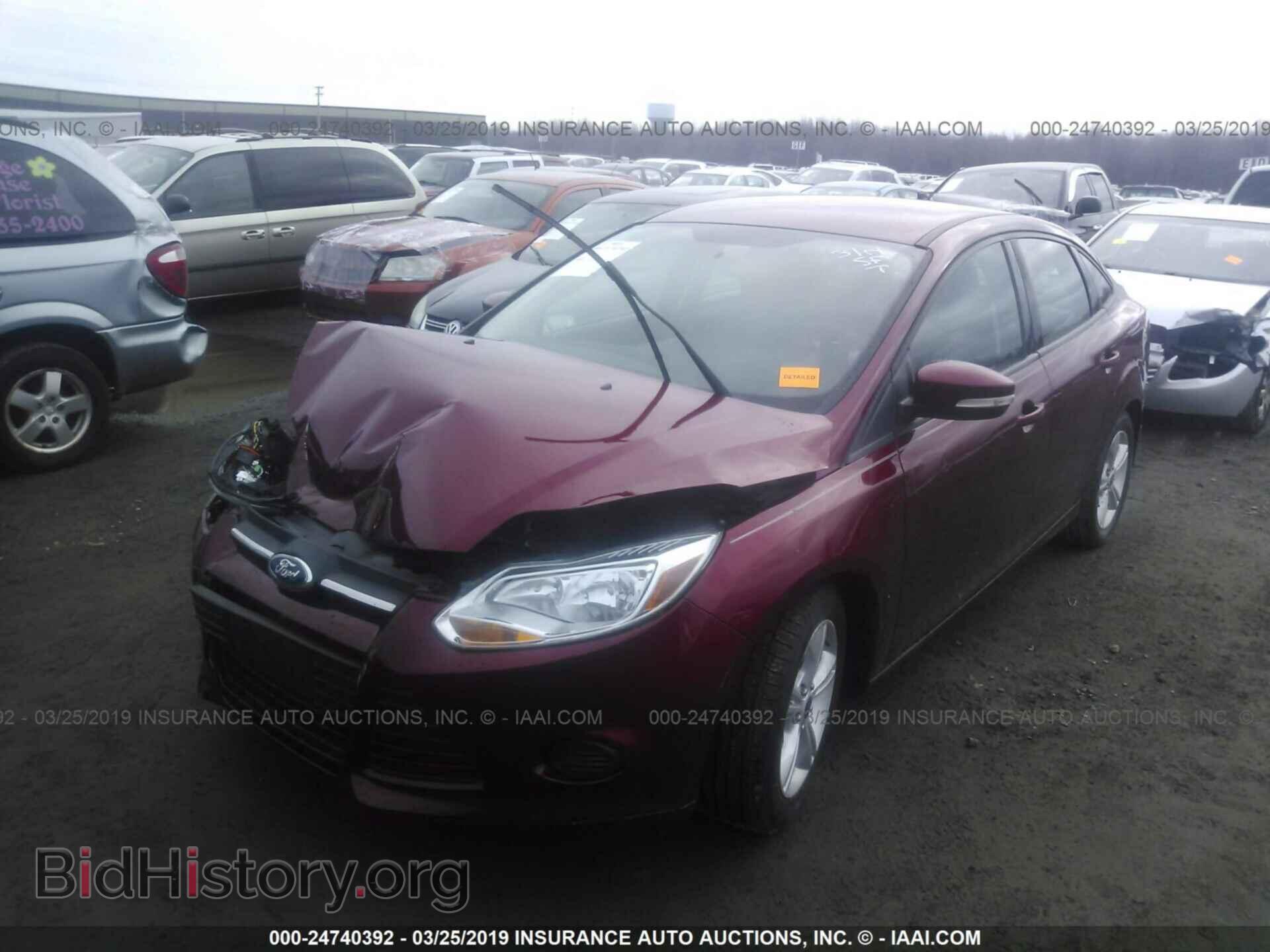 2014 FORD FOCUS - VIN: 1FADP3F22EL411273 - Фото 2