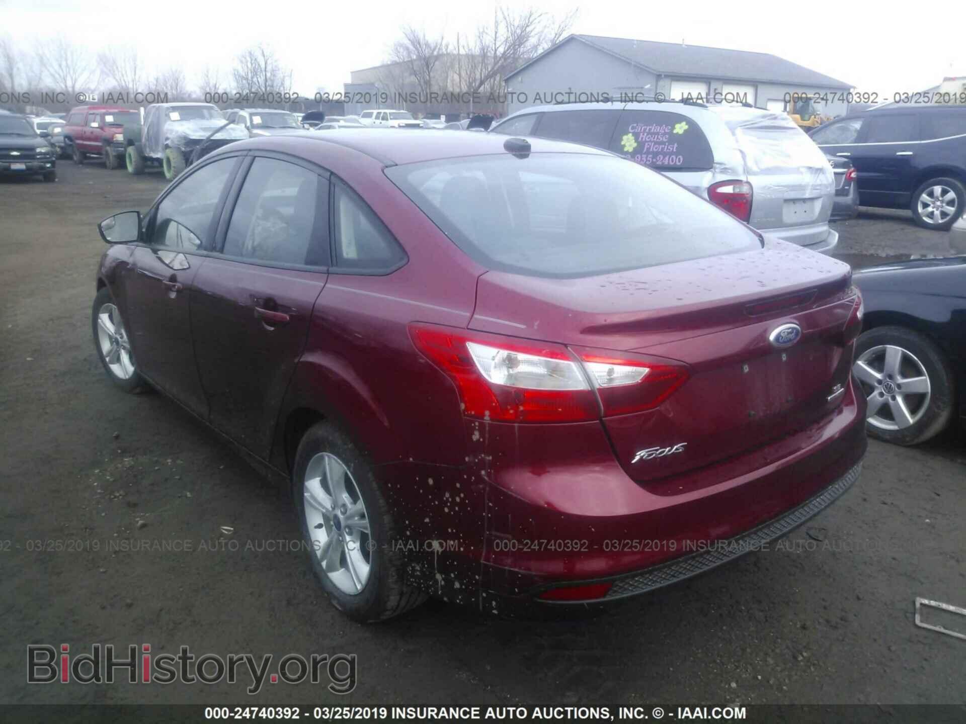 2014 FORD FOCUS - VIN: 1FADP3F22EL411273 - Фото 3