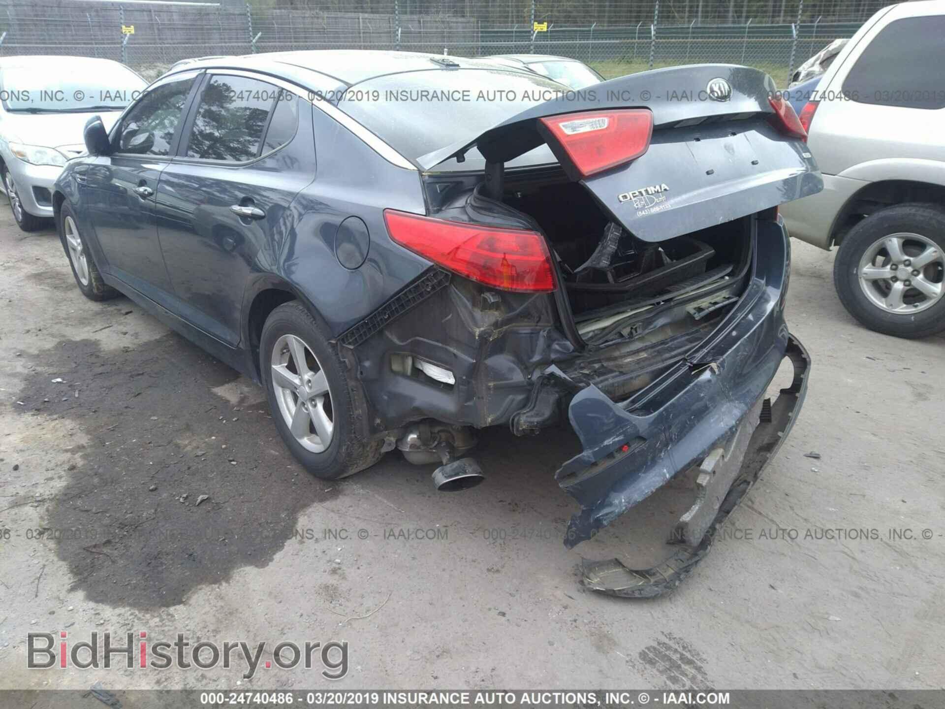 2015 KIA OPTIMA - VIN: KNAGM4A75F5528728 - Photo 3