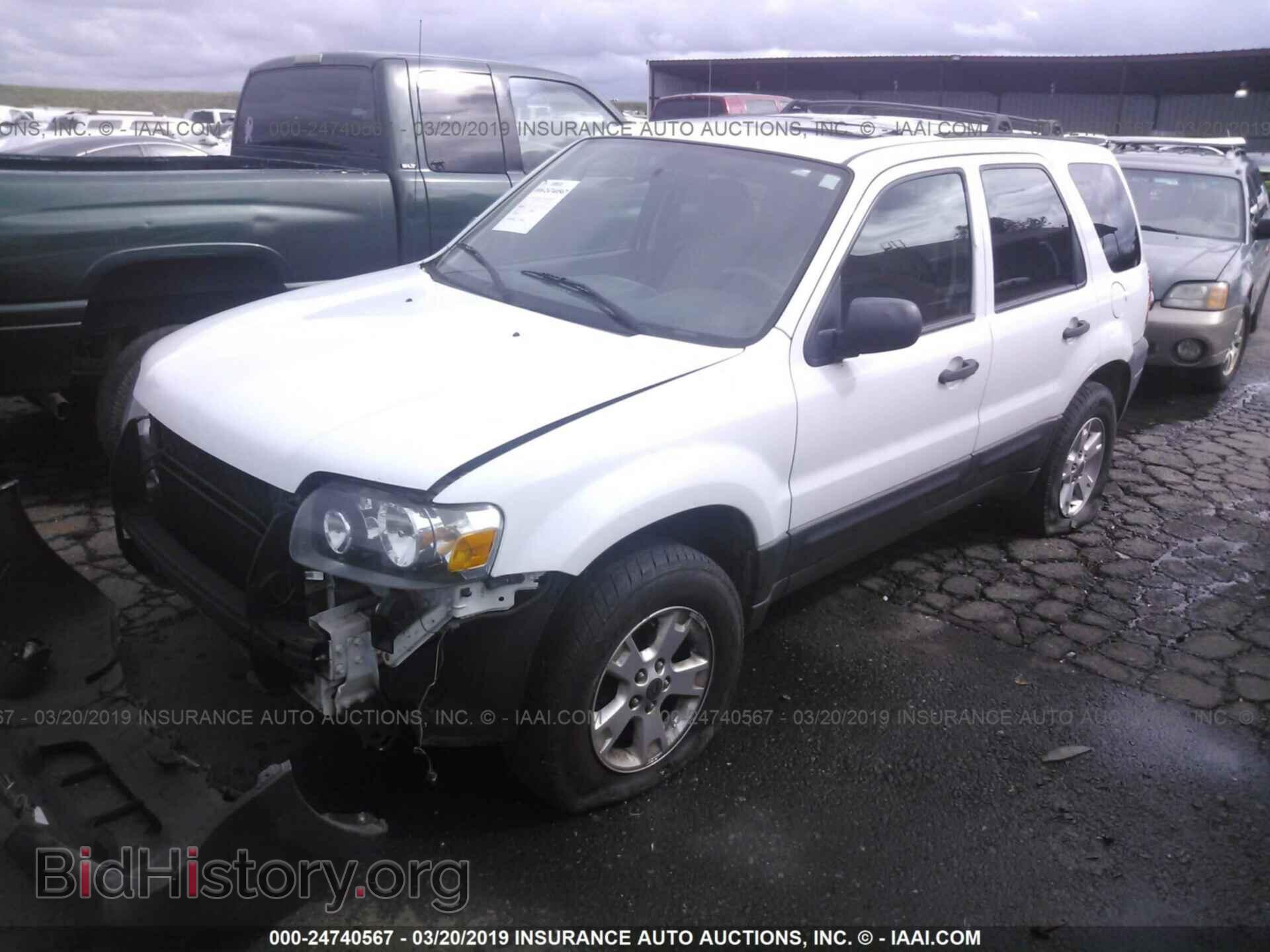 2007 FORD ESCAPE - VIN: 1FMYU03127KA85879 - Фото 2