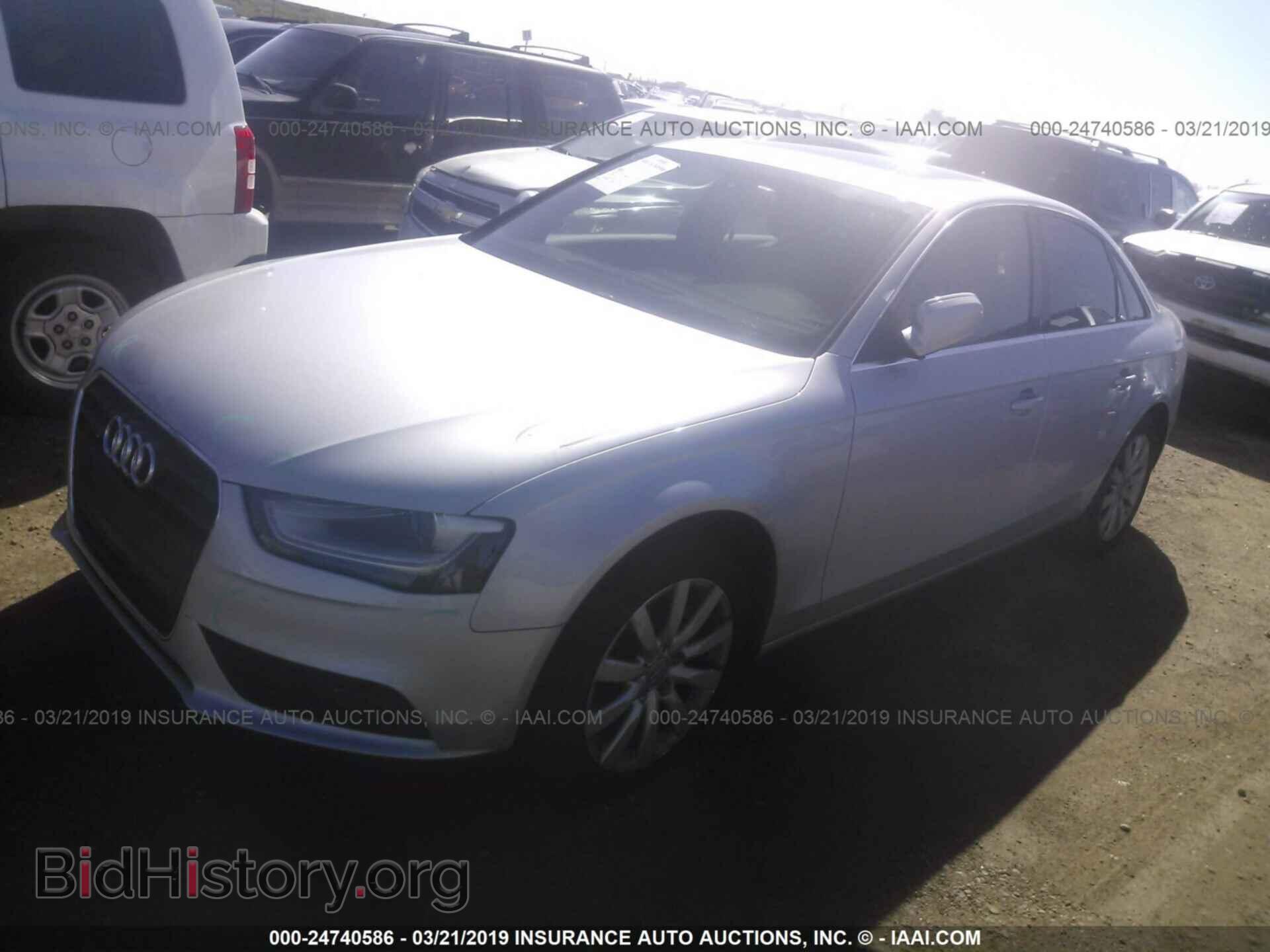 2013 AUDI A4 - VIN: WAUBFAFL5DA162444 - Photo 2
