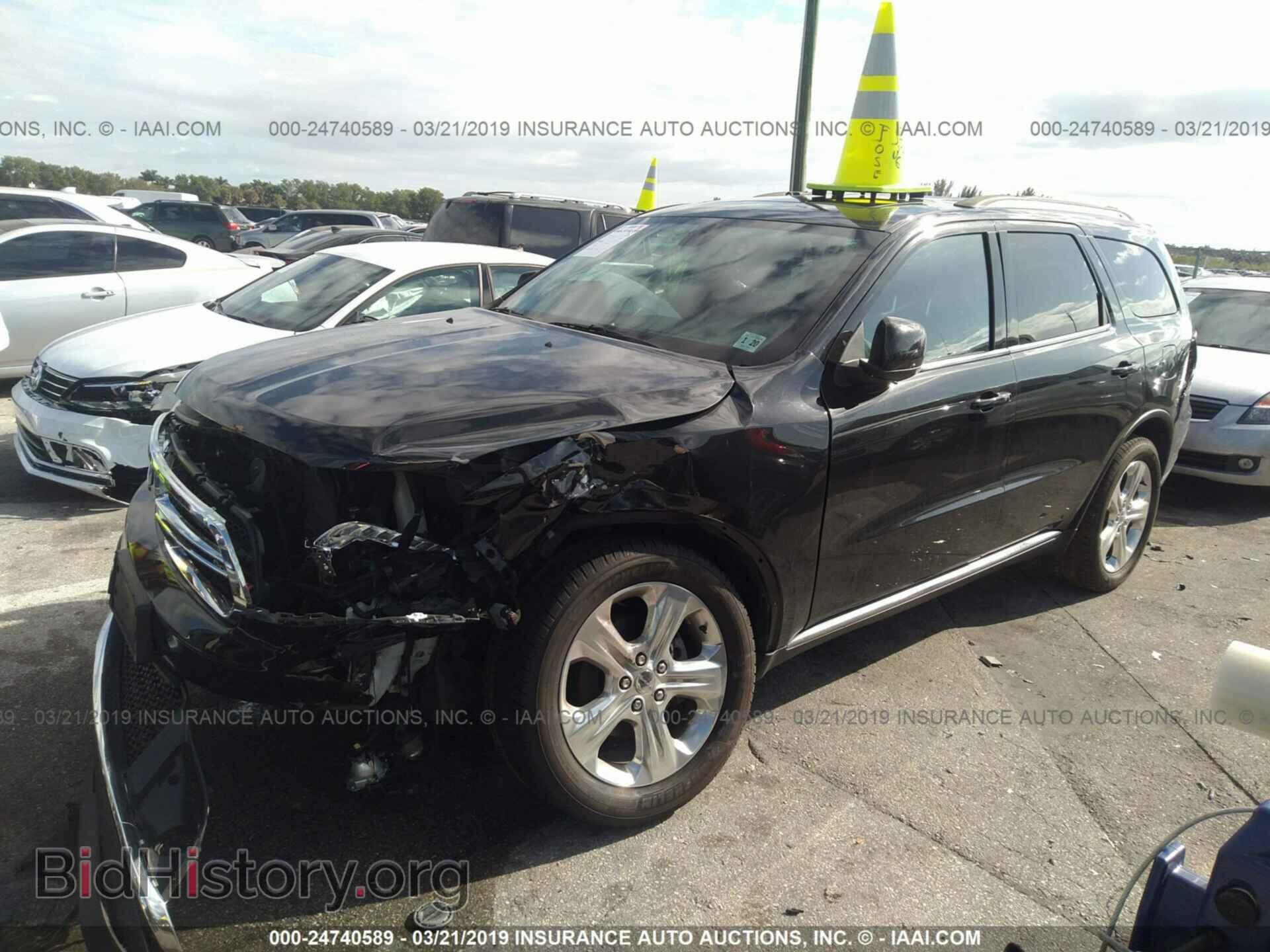 2014 DODGE DURANGO - VIN: 1C4RDJDG5EC973471 - Фото 2