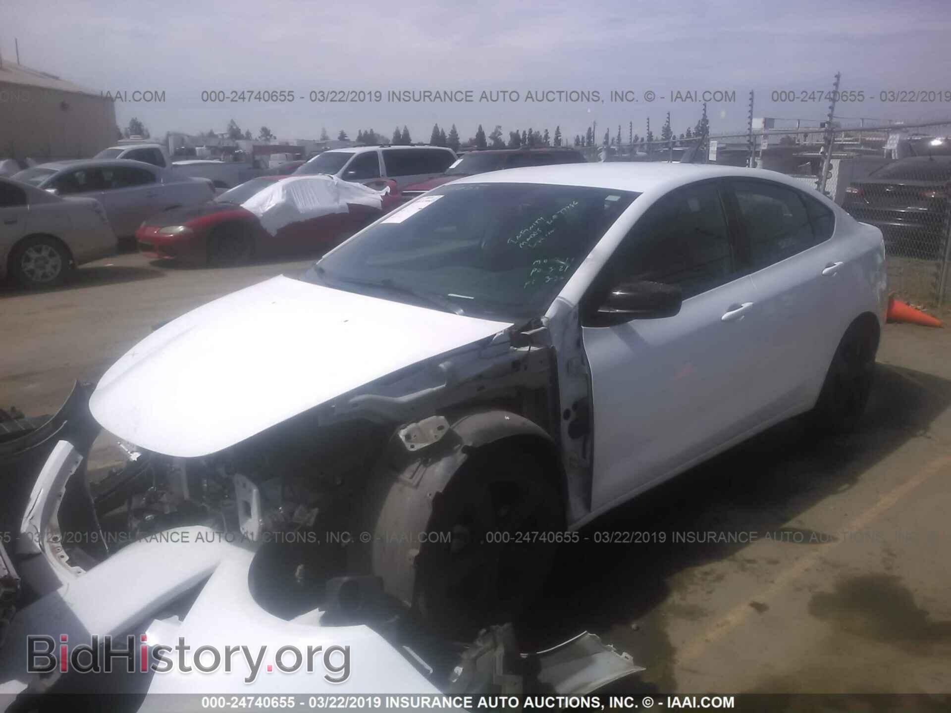 2015 DODGE DART - VIN: 1C3CDFBB3FD311267 - Фото 2