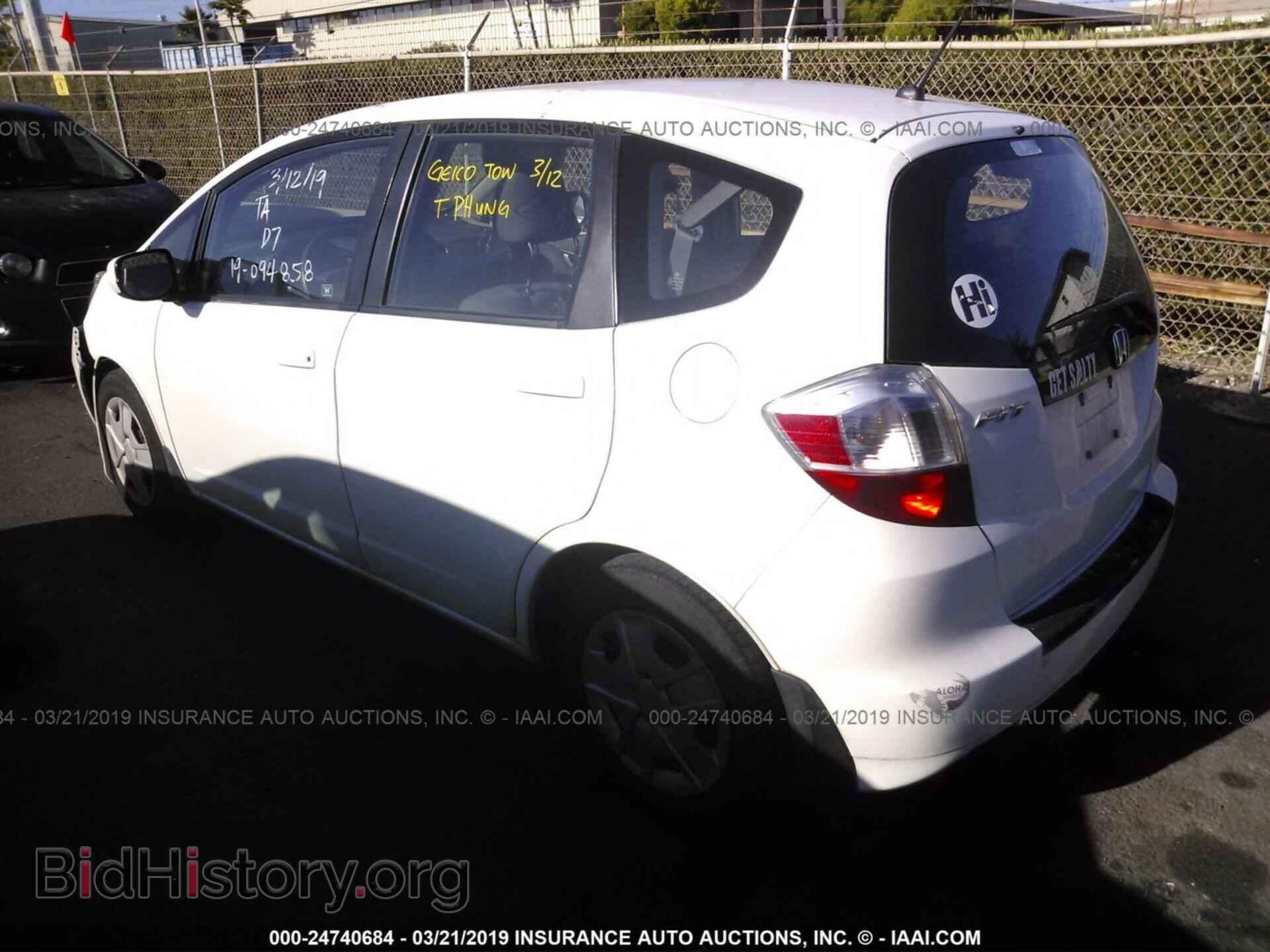 2013 HONDA FIT - VIN: JHMGE8H38DC014308 - Фото 3