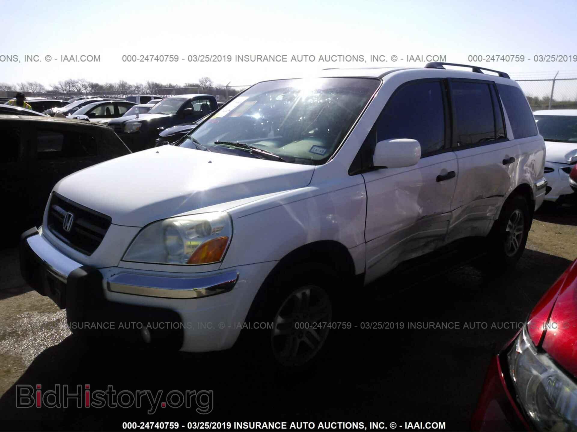2005 HONDA PILOT - VIN: 5FNYF18665B010282 - Фото 2