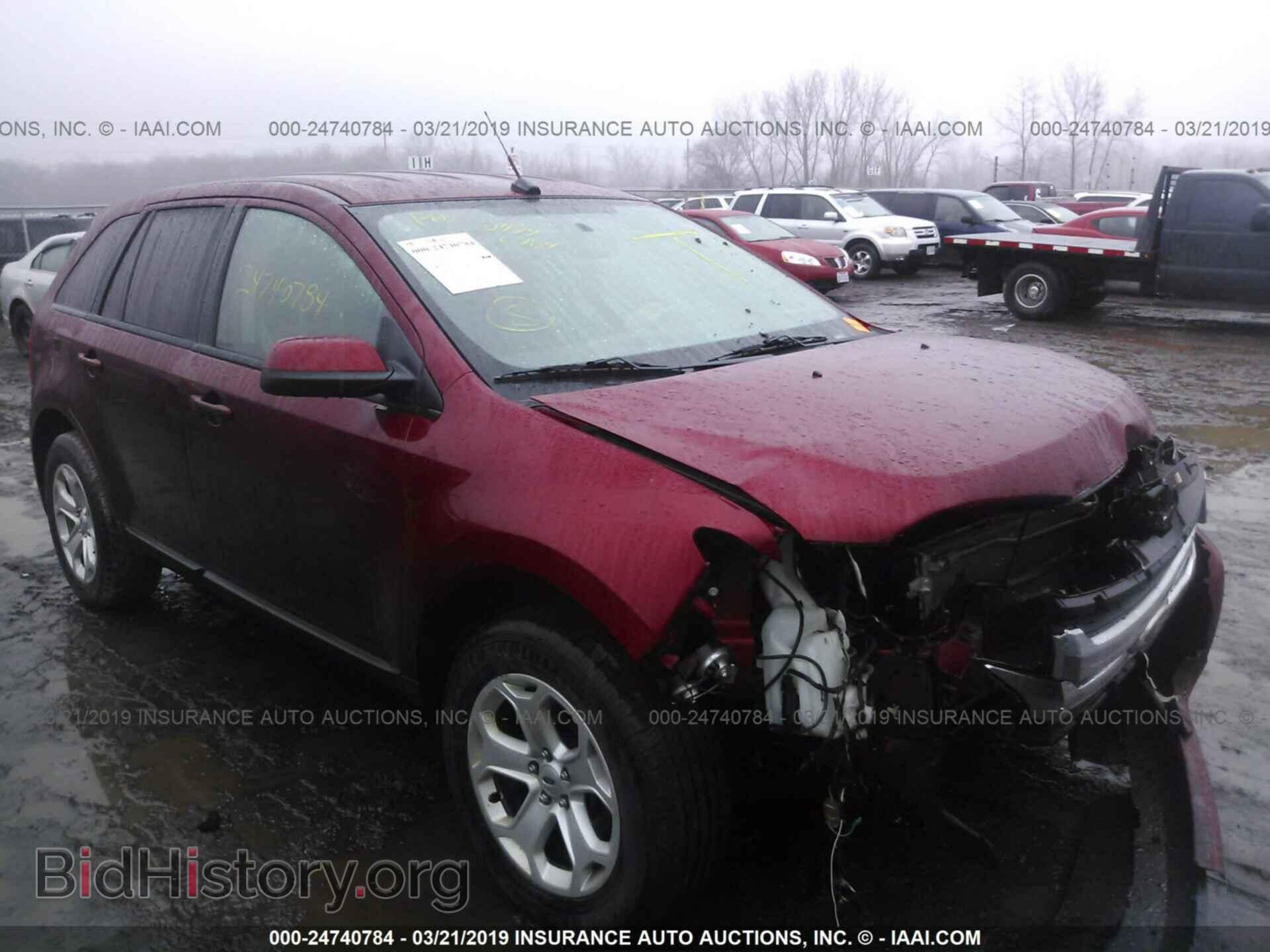 Фотография 2FMDK3JC1DBB02445 - FORD EDGE 2013