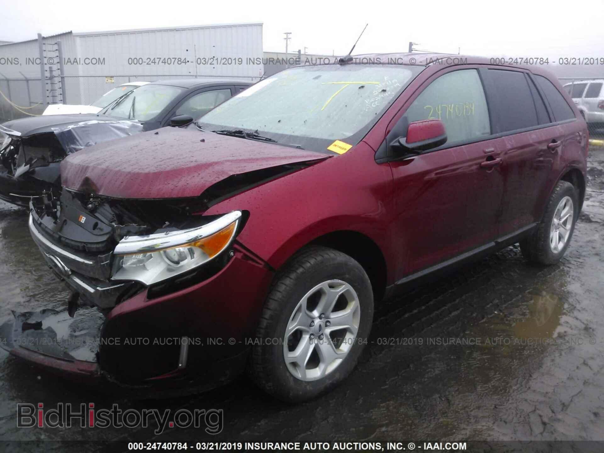 2013 FORD EDGE - VIN: 2FMDK3JC1DBB02445 - Фото 2