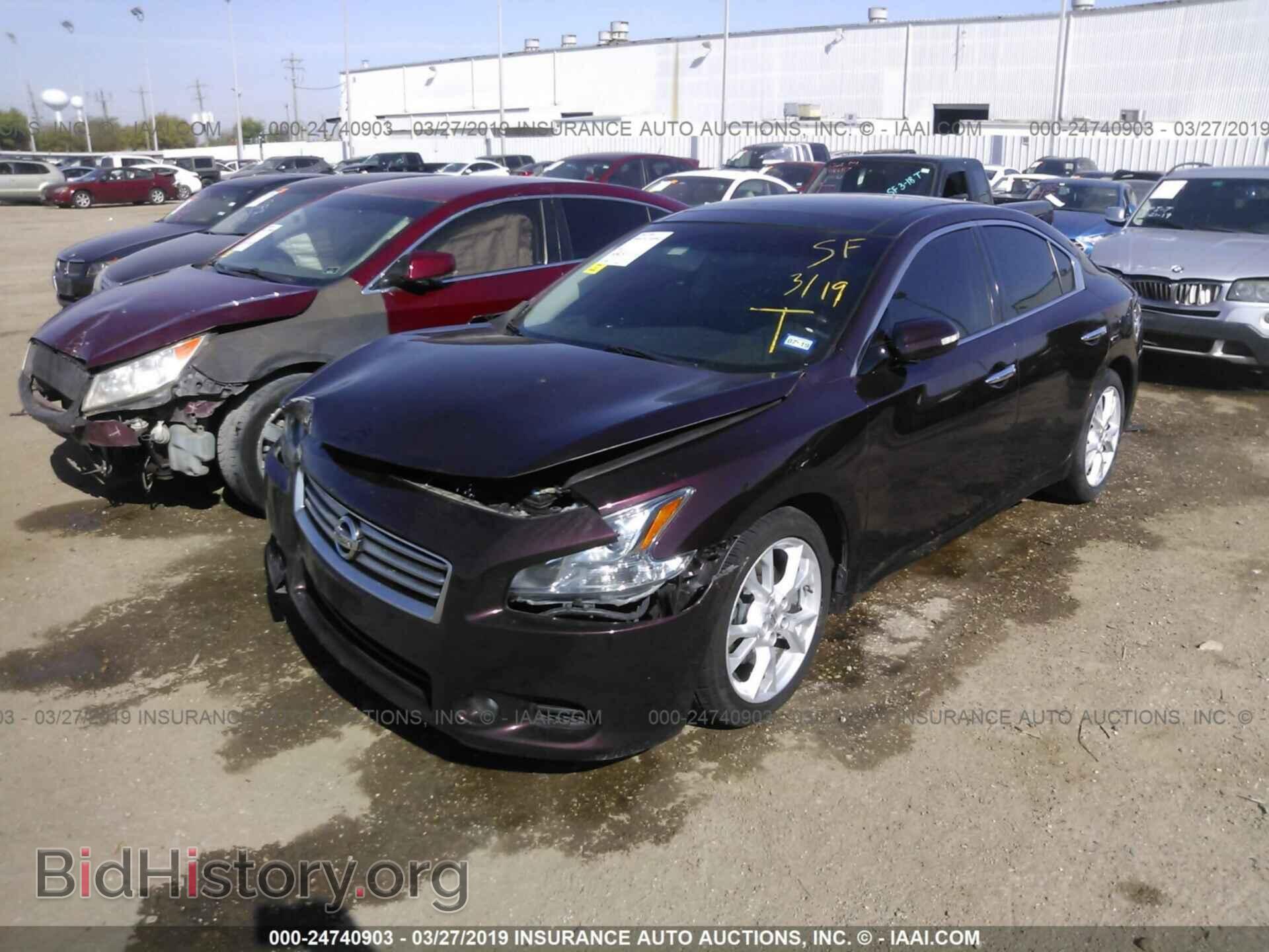 2014 NISSAN MAXIMA - VIN: 1N4AA5AP1EC435244 - Photo 2