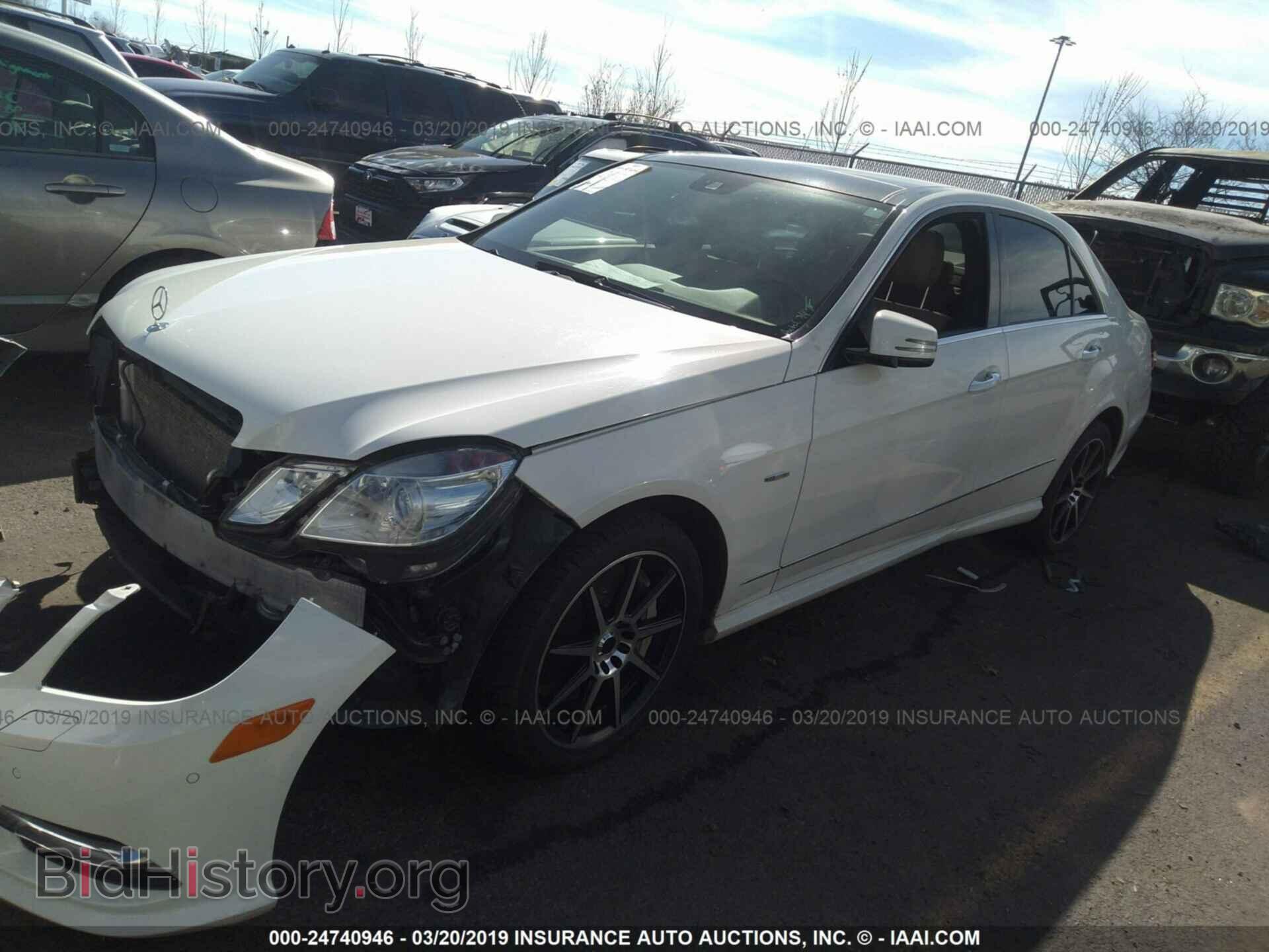 2012 MERCEDES-BENZ E - VIN: WDDHF9BB6CA553504 - Фото 2