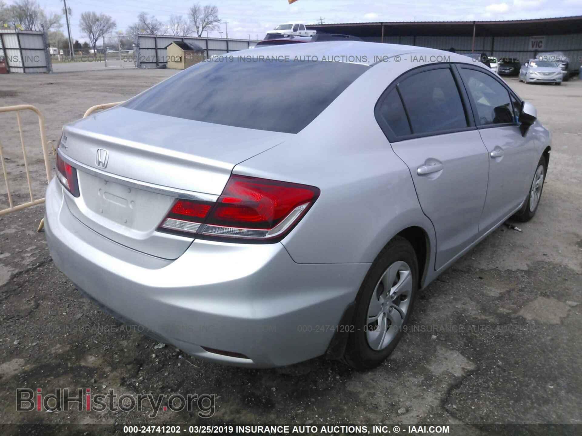 2013 HONDA CIVIC - VIN: 19XFB2F51DE043889 - Фото 4