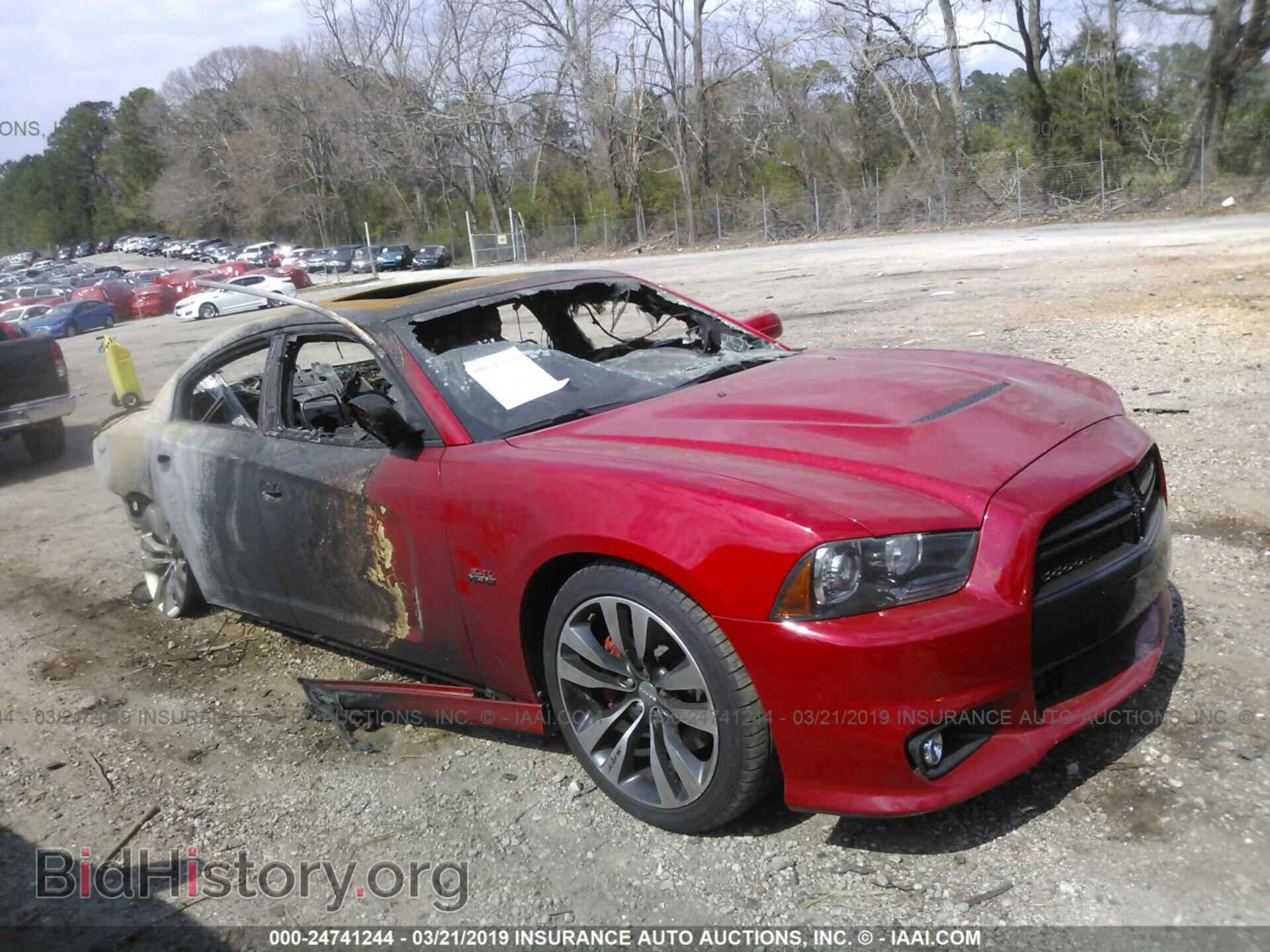 Photo 2C3CDXEJ5CH270079 - DODGE CHARGER 2012