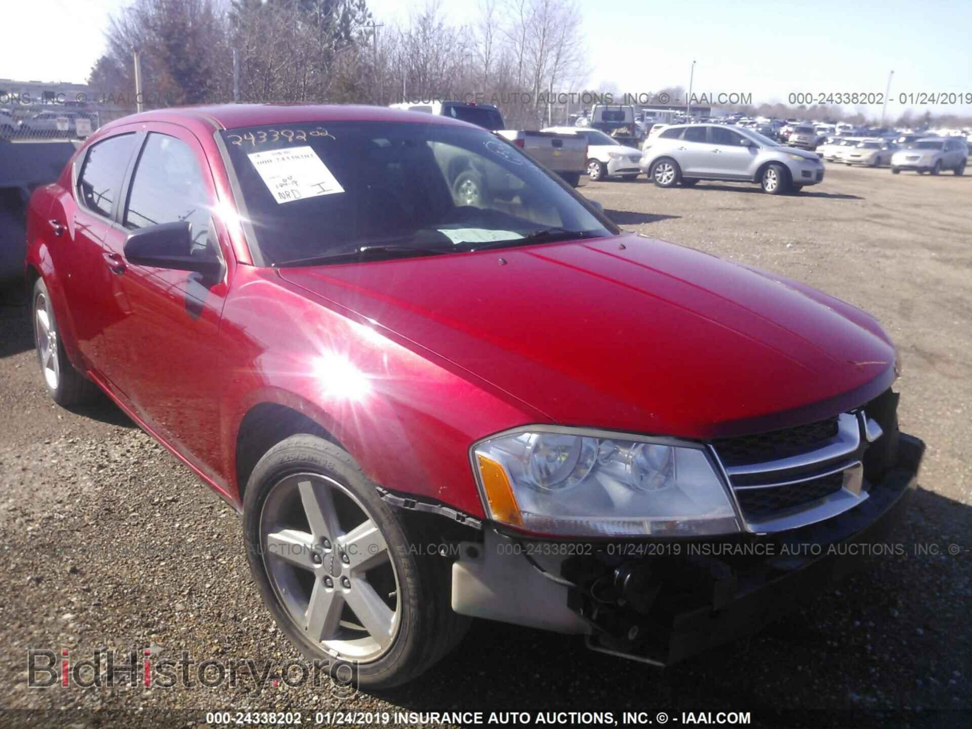 Photo 1C3CDZAB6DN680263 - DODGE AVENGER 2013