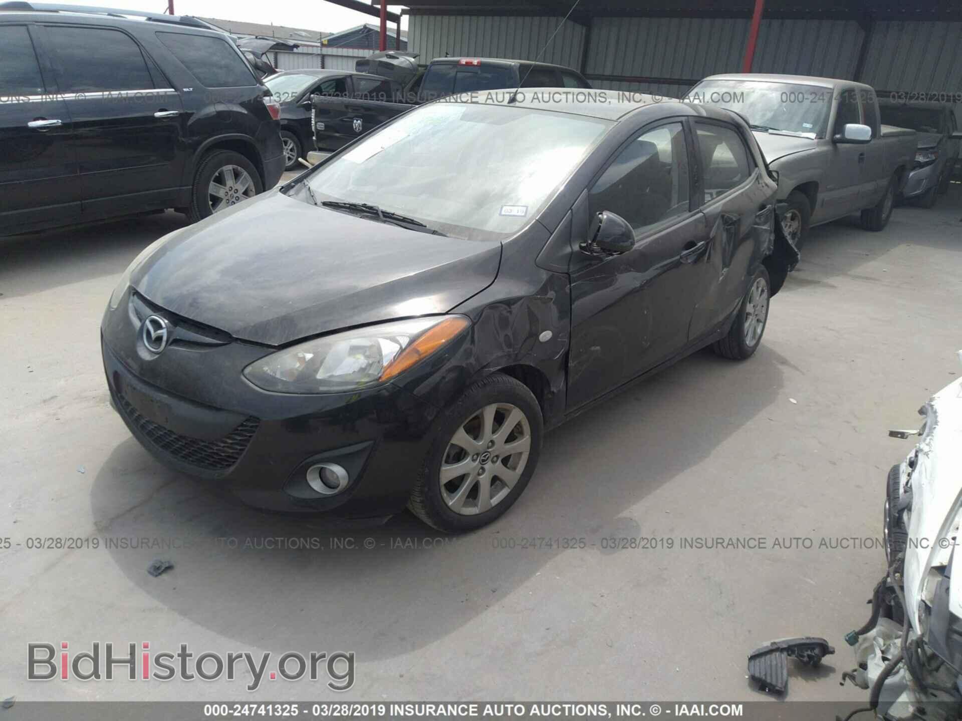 2014 MAZDA MAZDA2 - VIN: JM1DE1LZ2E0177790 - Фото 2