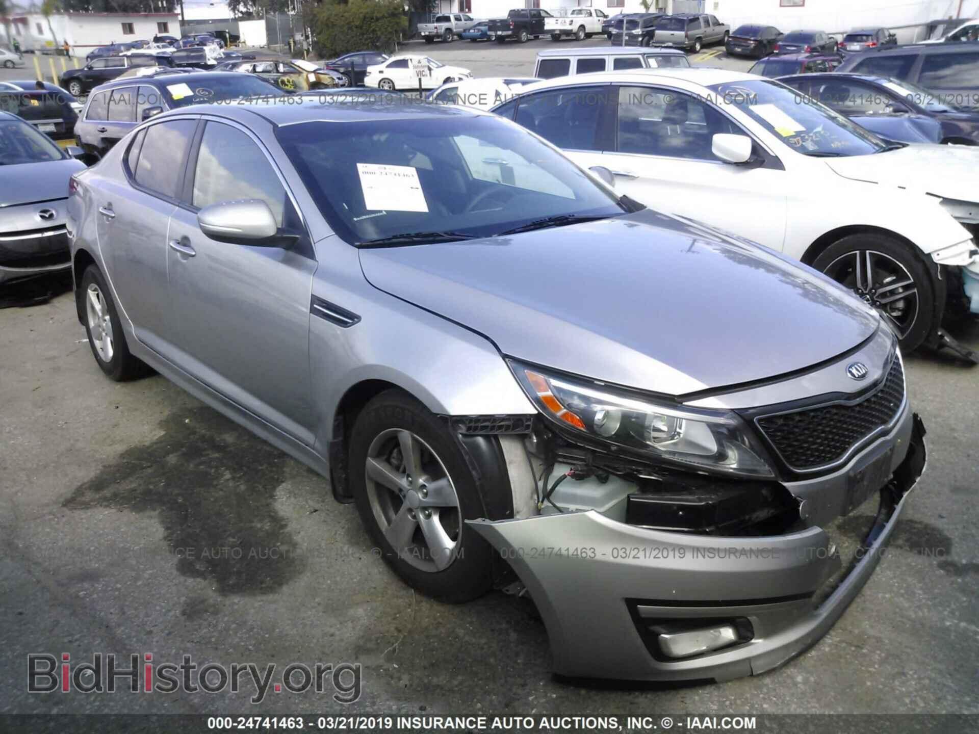 Фотография KNAGM4A79E5475613 - KIA OPTIMA 2014