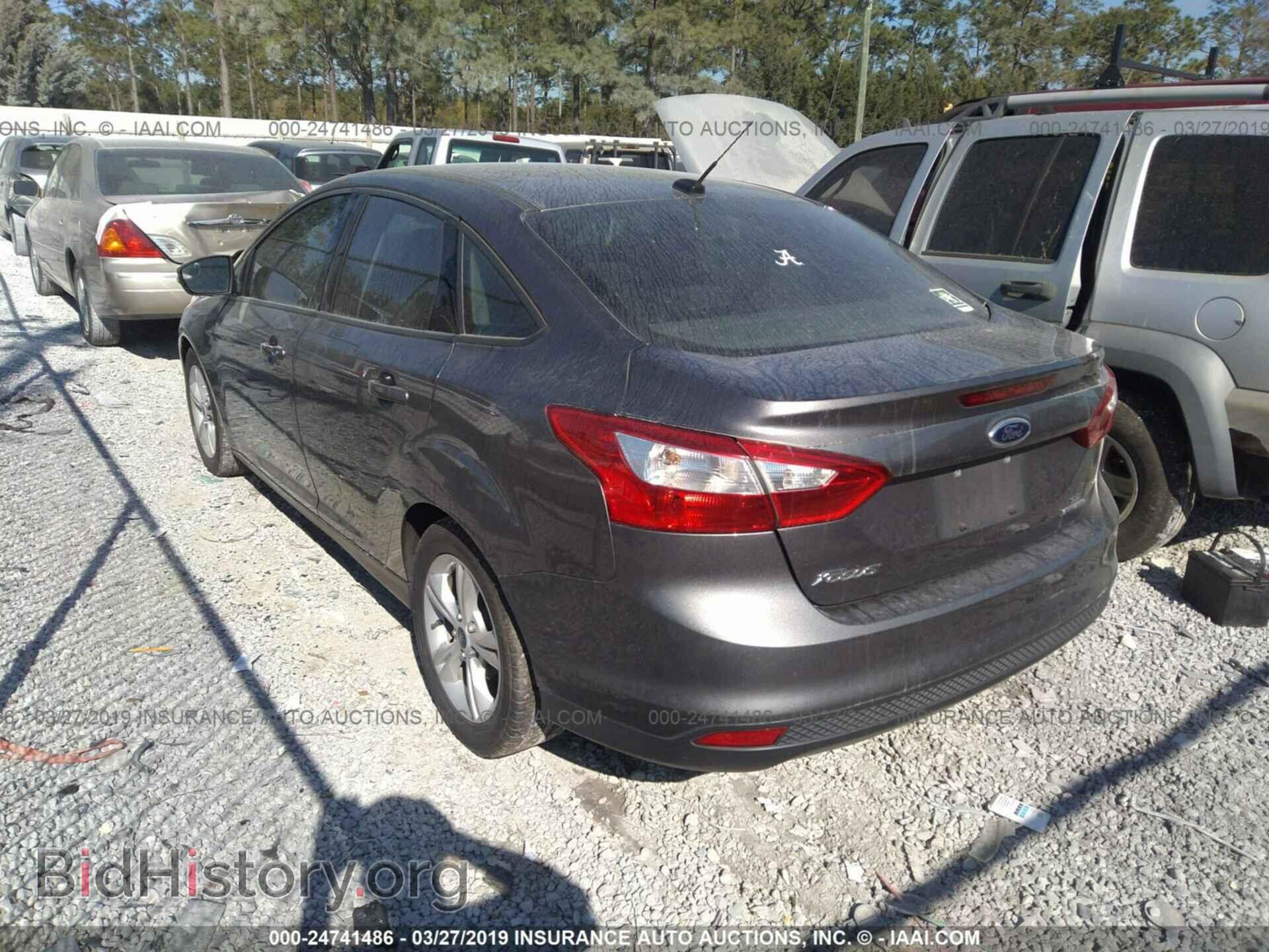 2014 FORD FOCUS - VIN: 1FADP3F26EL458063 - Фото 3