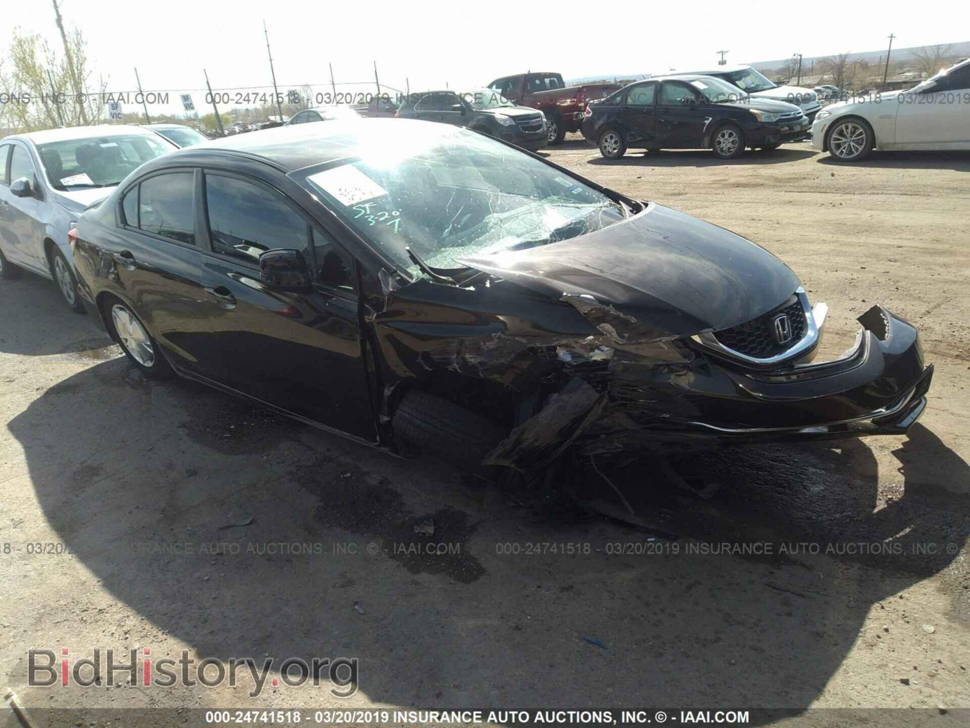 Фотография 2HGFB2F69DH557861 - HONDA CIVIC 2013