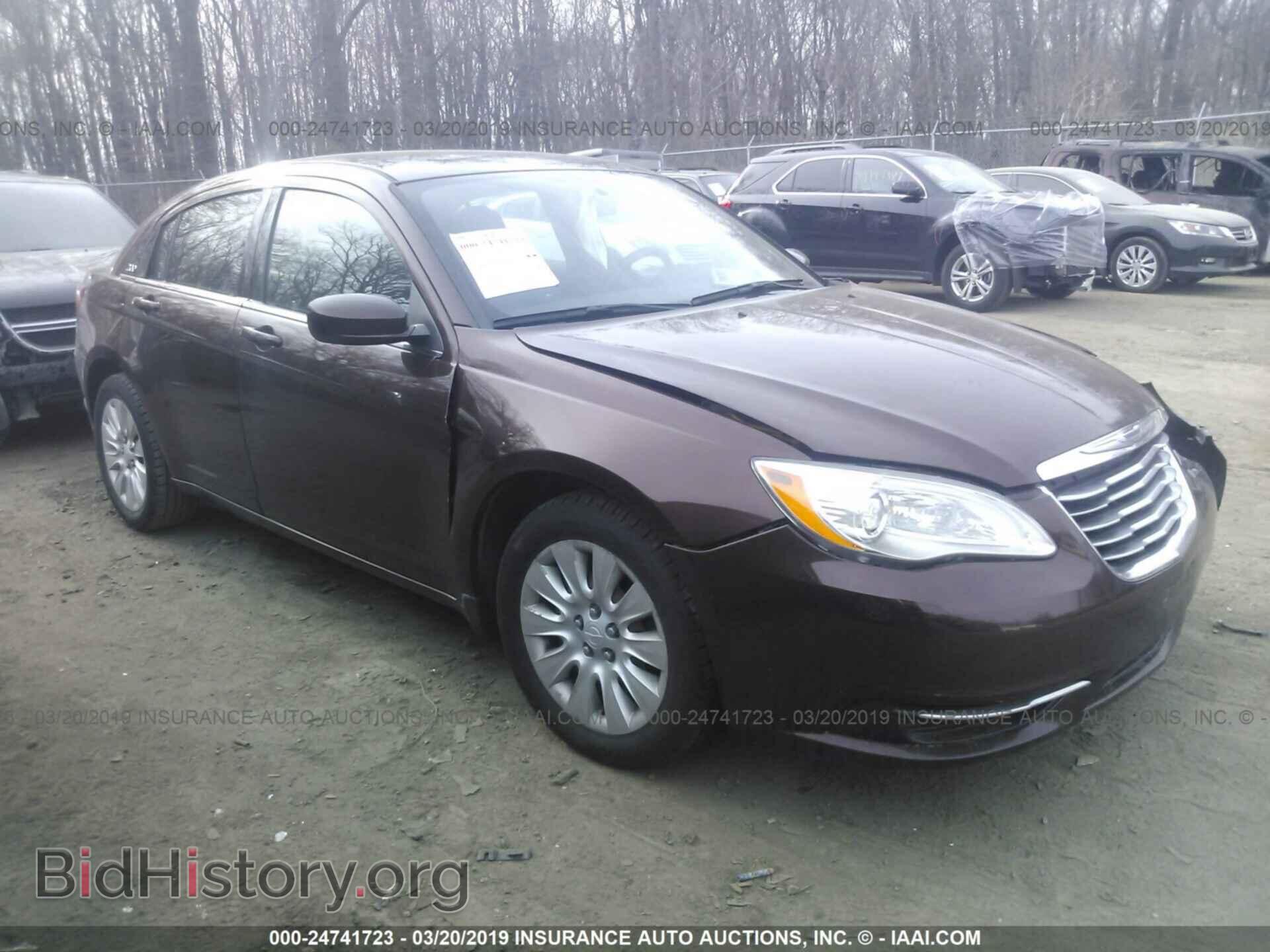 Фотография 1C3CCBAB0CN281664 - CHRYSLER 200 2012