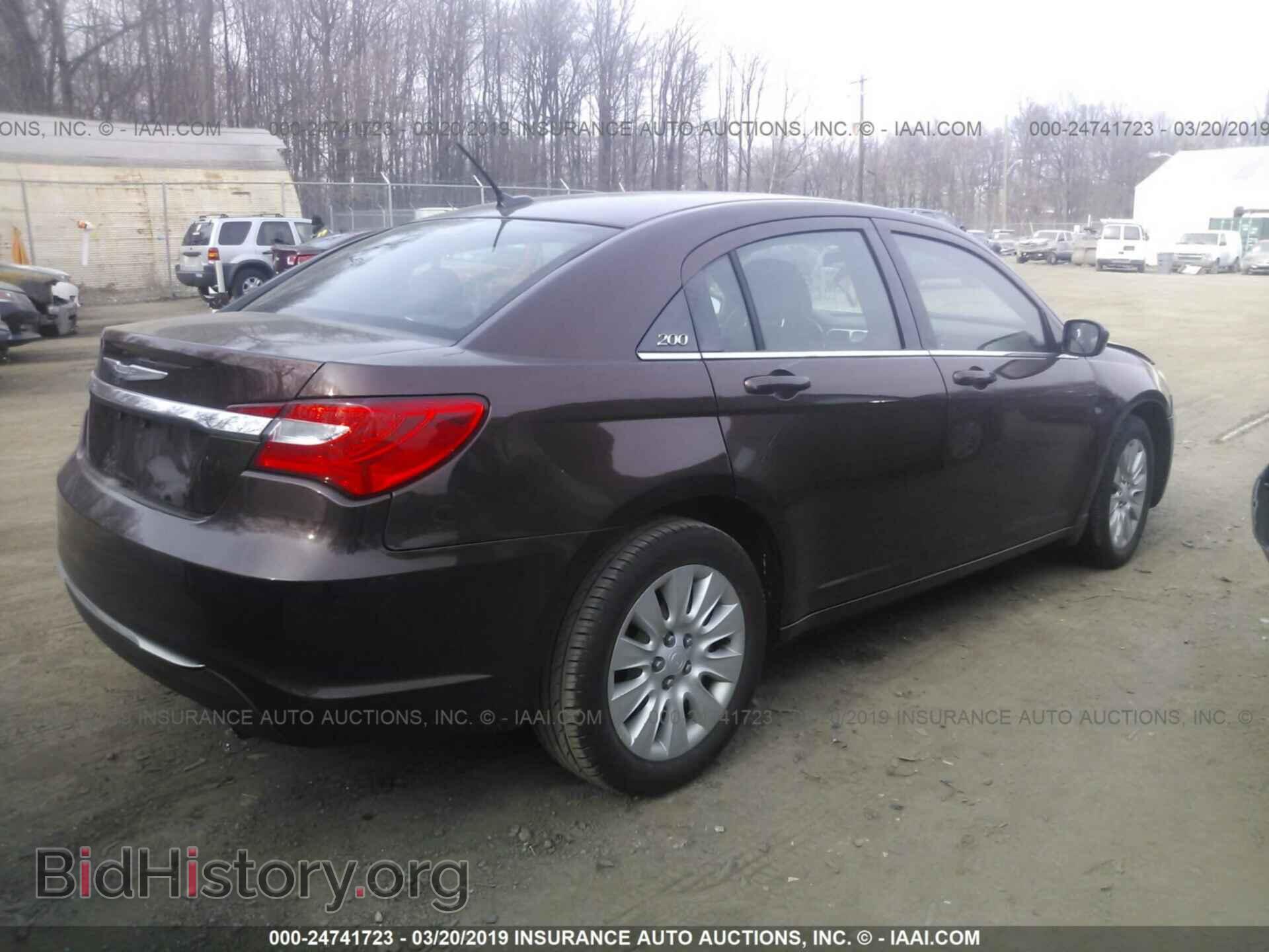 2012 CHRYSLER 200 - VIN: 1C3CCBAB0CN281664 - Фото 4
