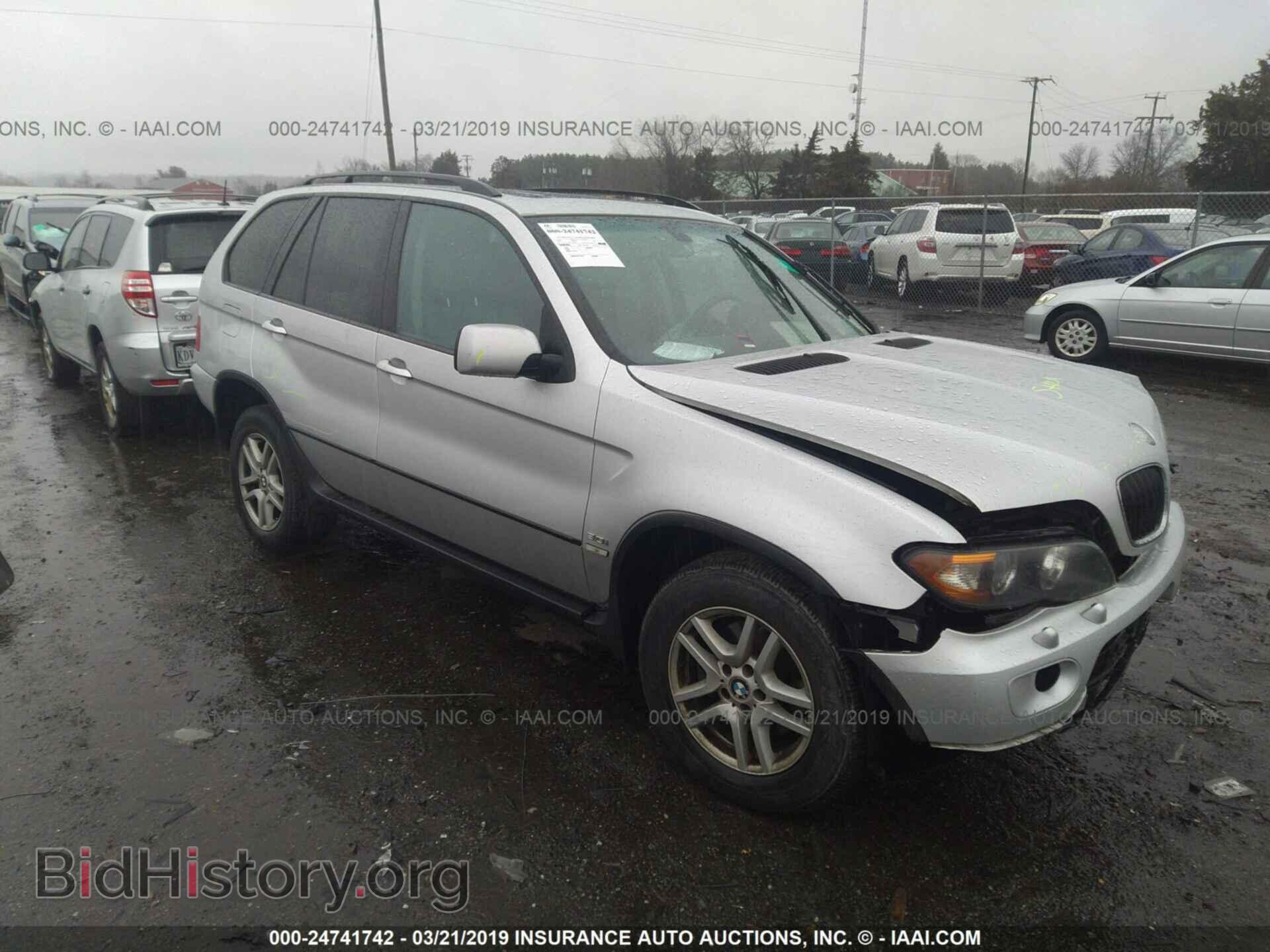 Photo 5UXFA13536LY44589 - BMW X5 2006