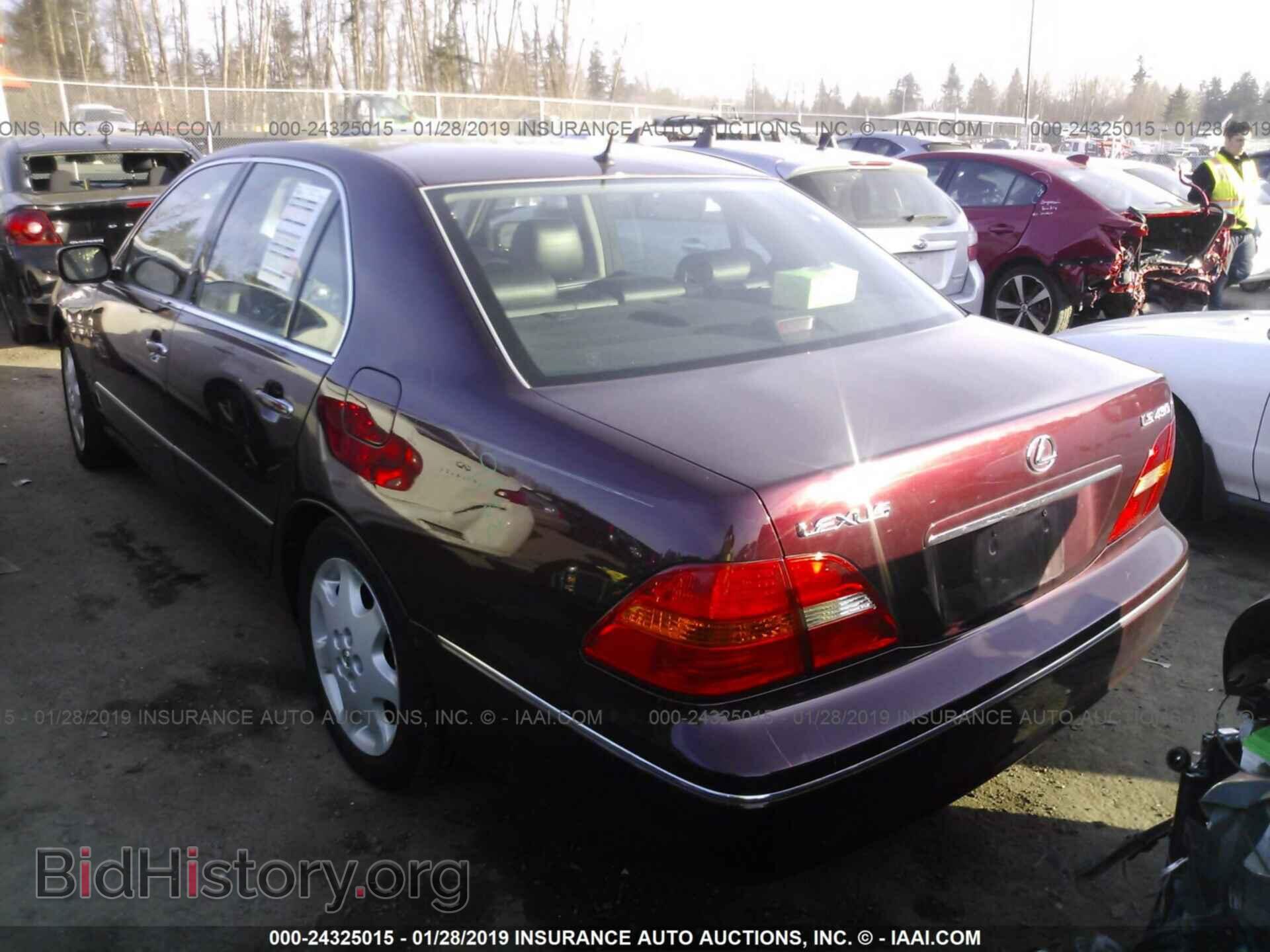 2001 LEXUS LS - VIN: JTHBN30F510020731 - Photo 3