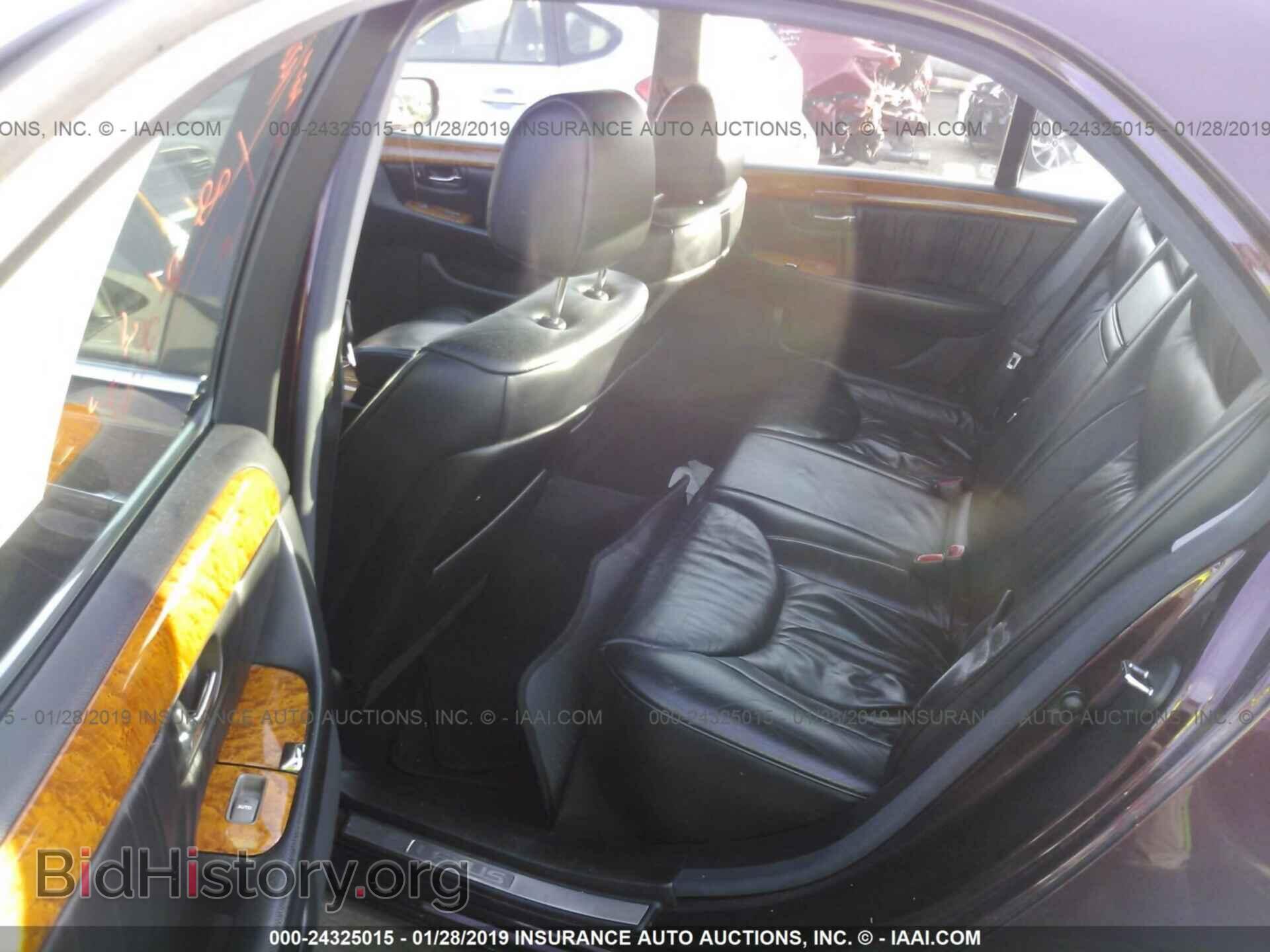 2001 LEXUS LS - VIN: JTHBN30F510020731 - Photo 8