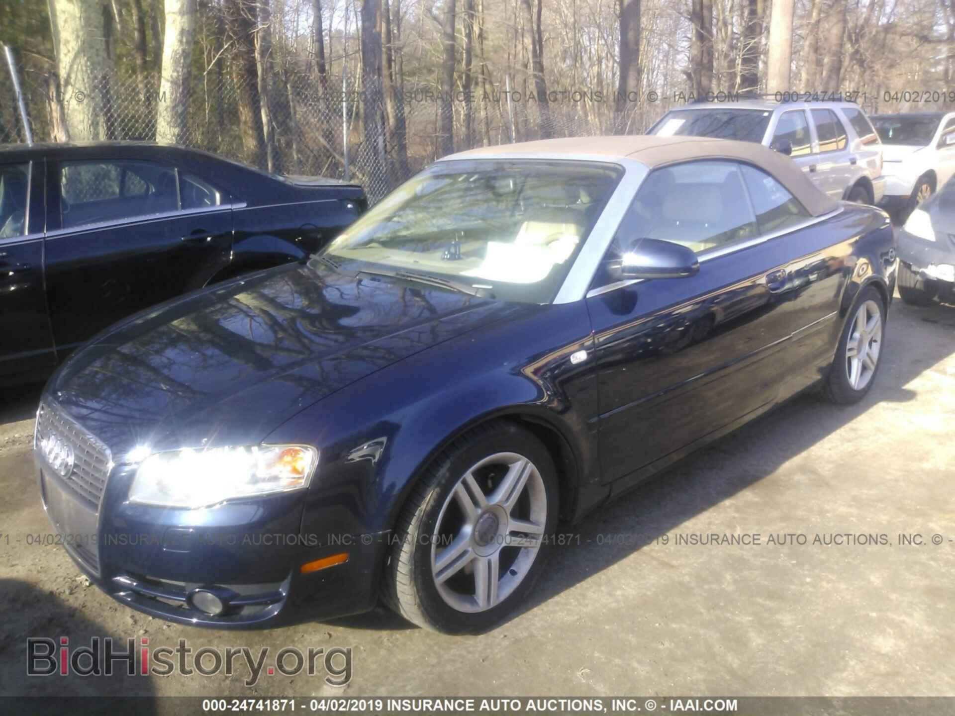 2007 AUDI A4 - VIN: WAUDF48H87K021739 - Фото 2