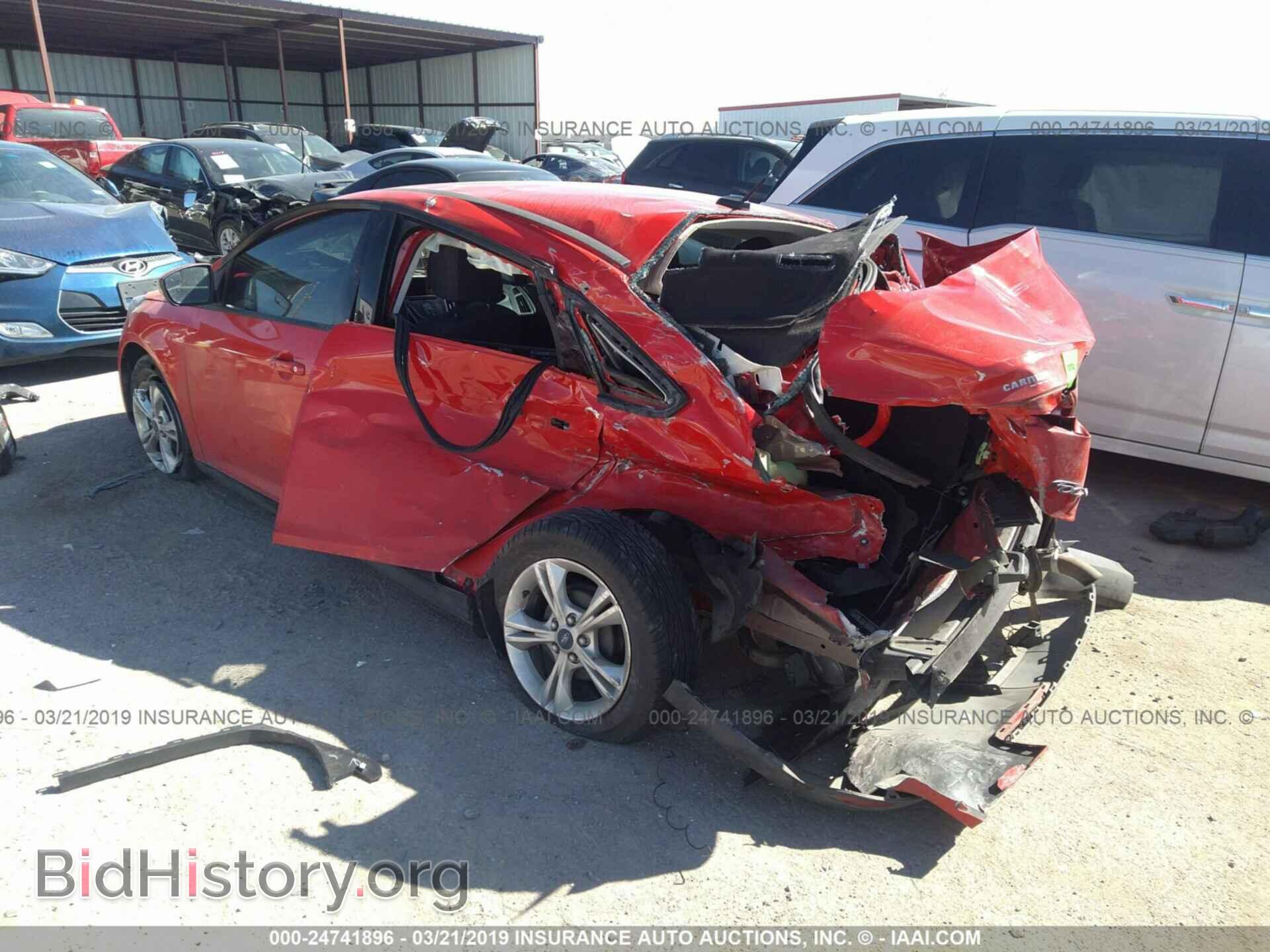 2014 FORD FOCUS - VIN: 1FADP3F24EL390331 - Фото 3