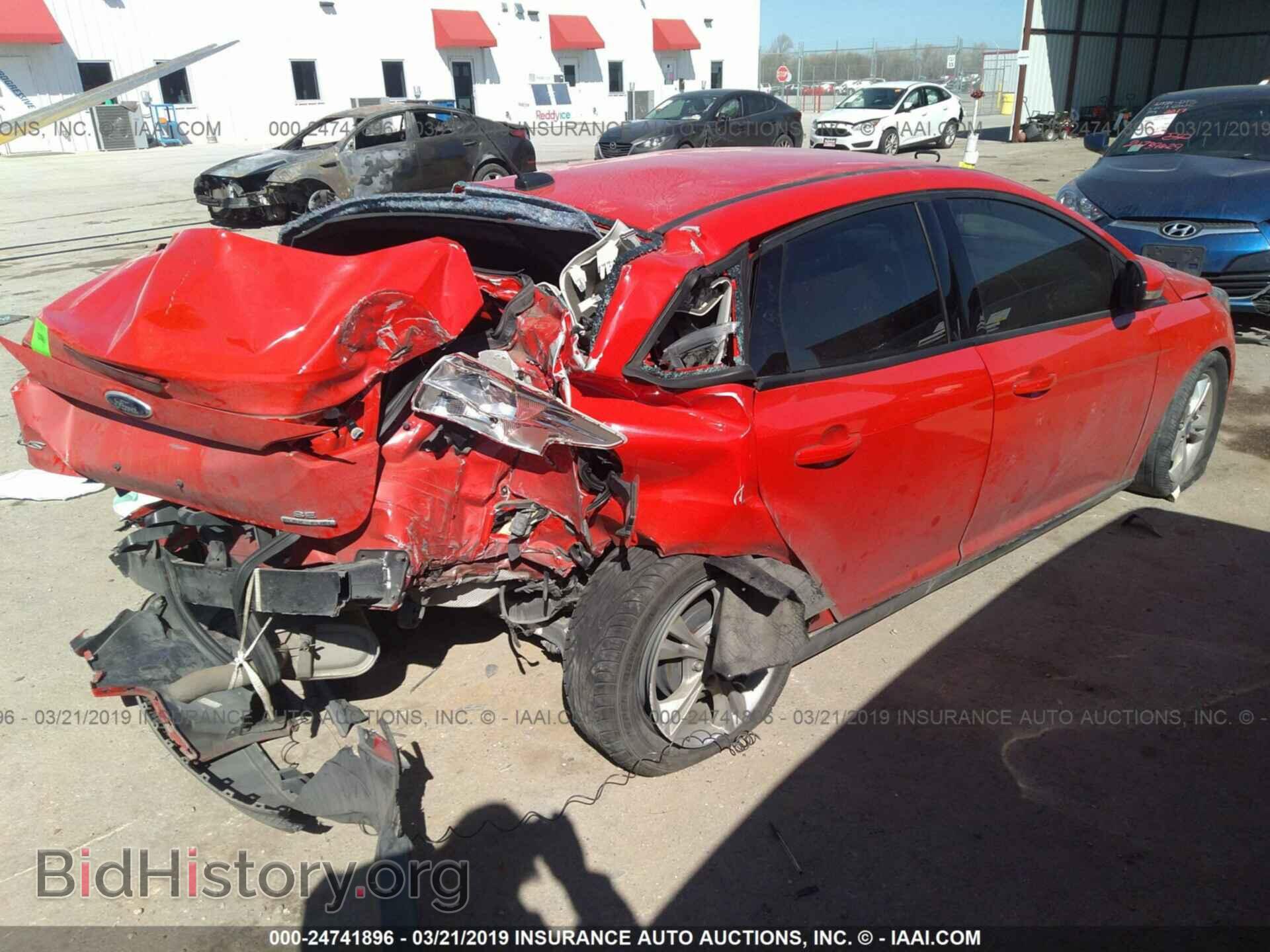 2014 FORD FOCUS - VIN: 1FADP3F24EL390331 - Фото 4