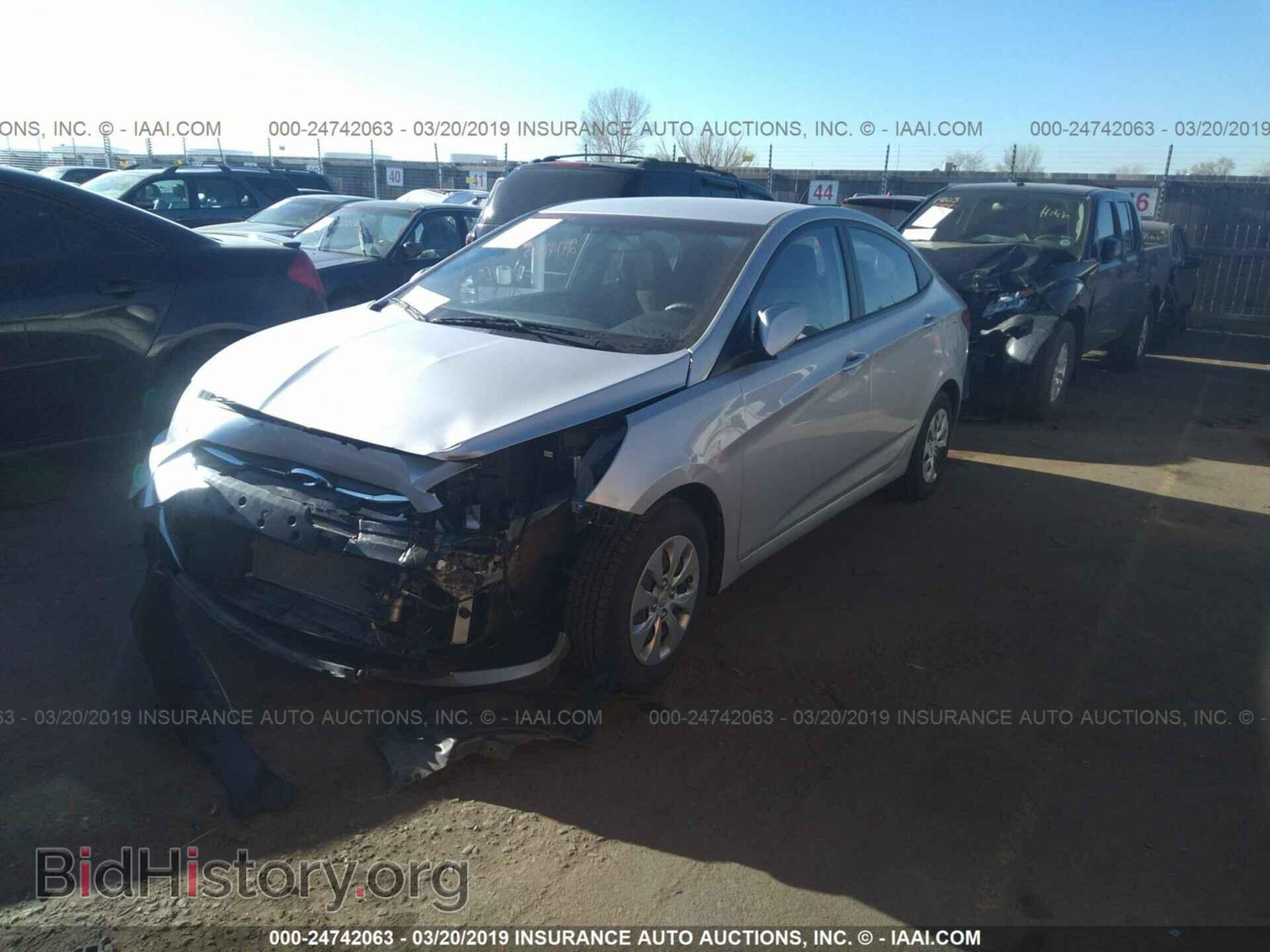 2016 HYUNDAI ACCENT - VIN: KMHCT4AEXGU982978 - Фото 2