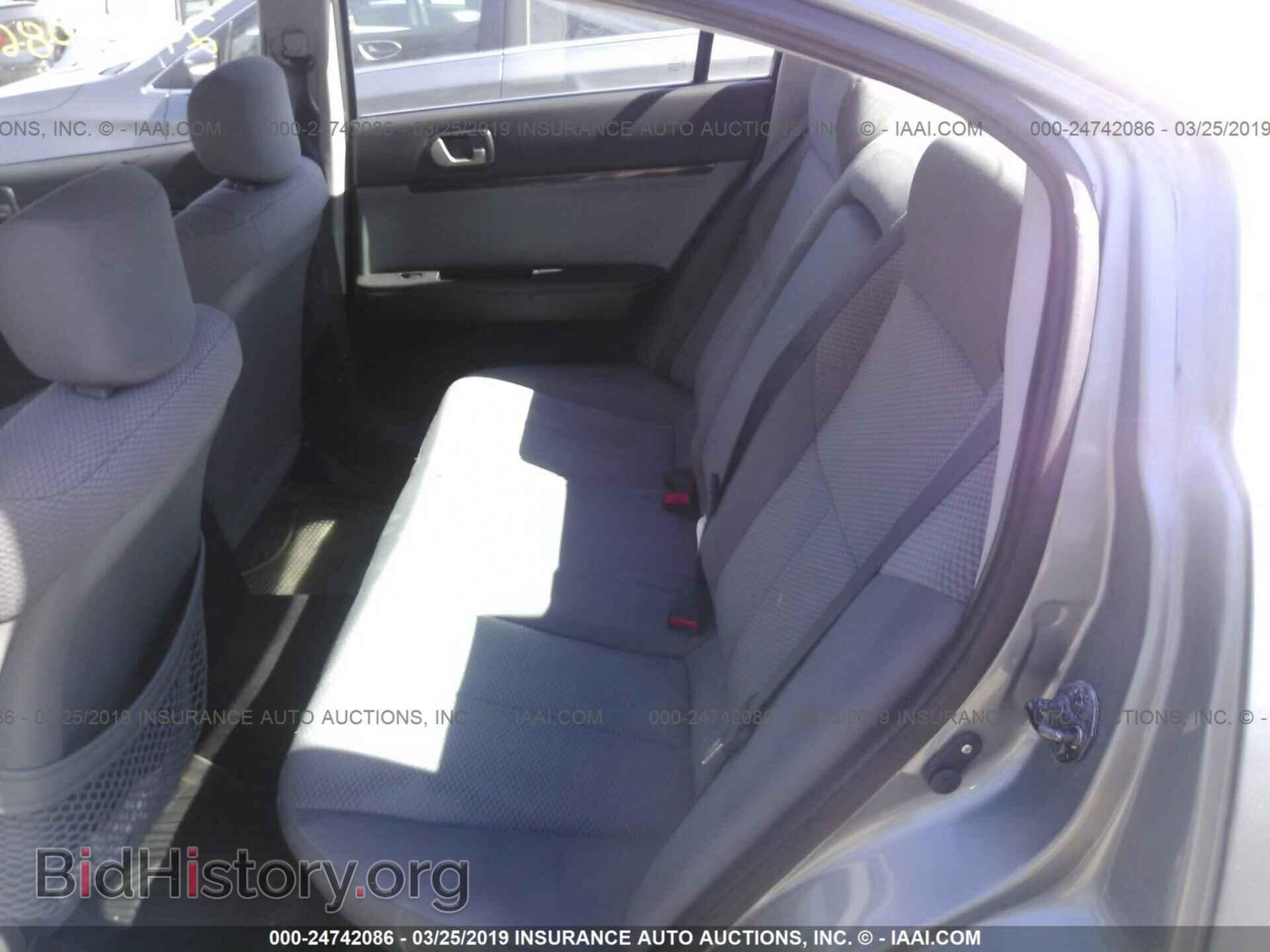2009 MITSUBISHI GALANT - VIN: 4A3AB36F99E028694 - Фото 8