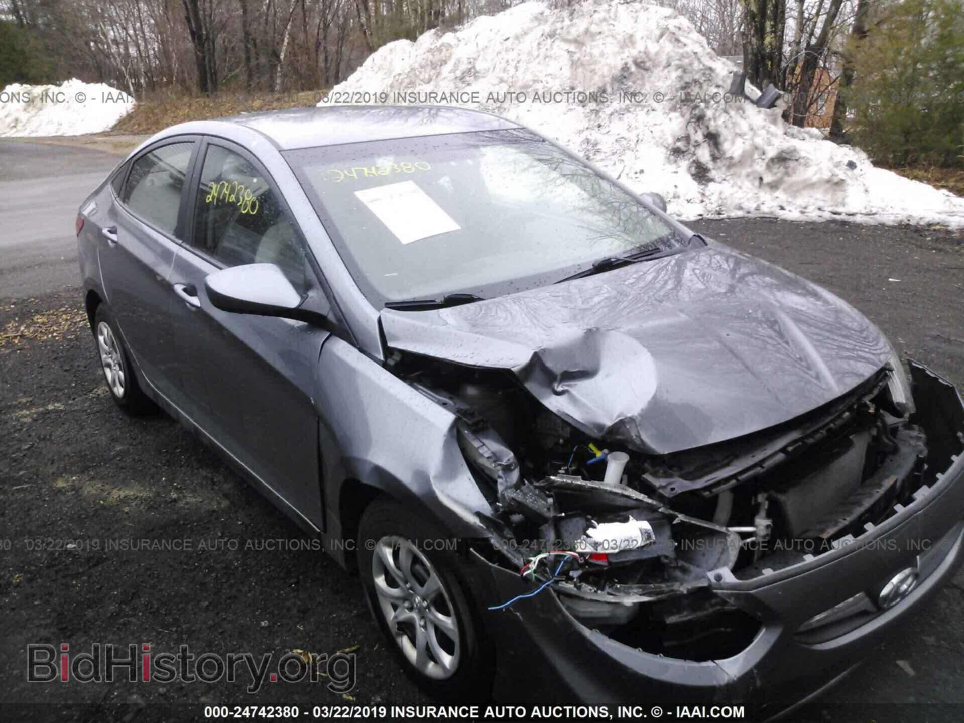 Фотография KMHCT4AE4EU606564 - HYUNDAI ACCENT 2014