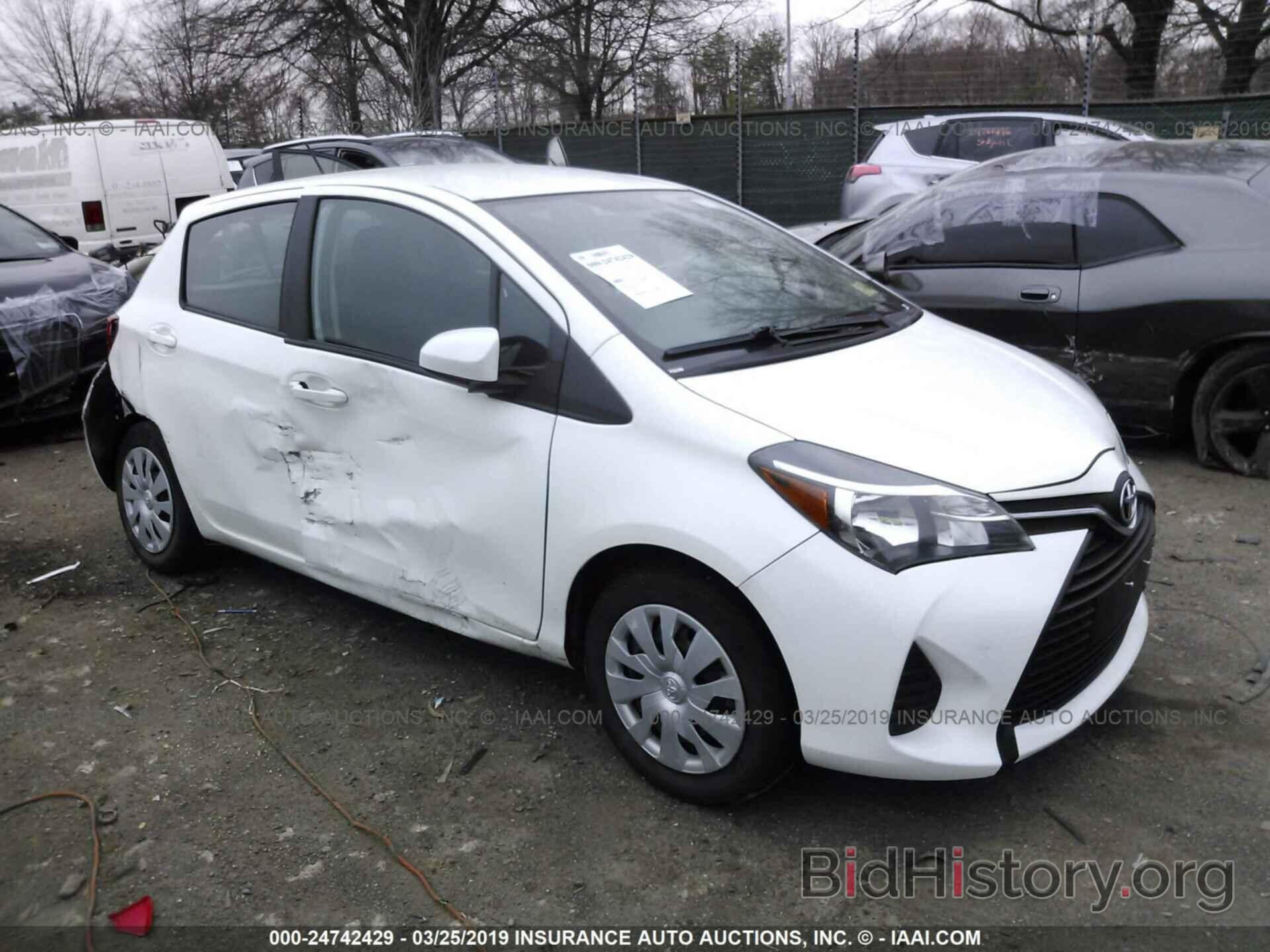 Photo VNKKTUD30GA063607 - TOYOTA YARIS 2016