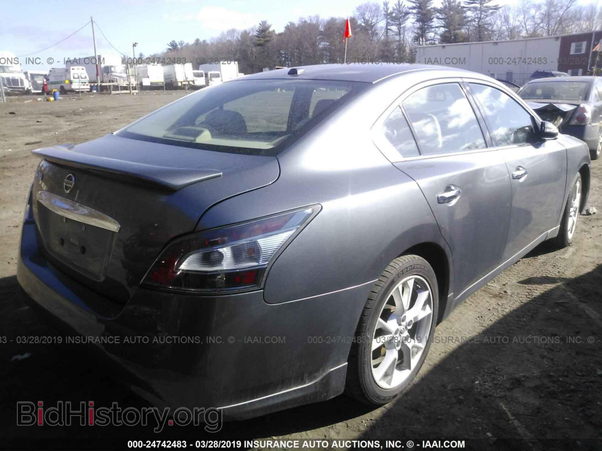 2014 NISSAN MAXIMA - VIN: 1N4AA5APXEC484670 - Фото 4