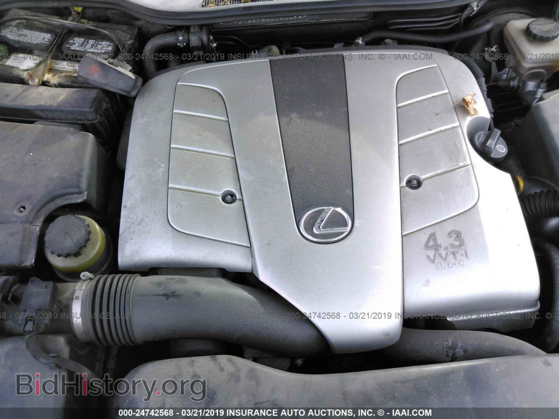 2004 LEXUS LS - VIN: JTHBN36F840140096 - Фото 10