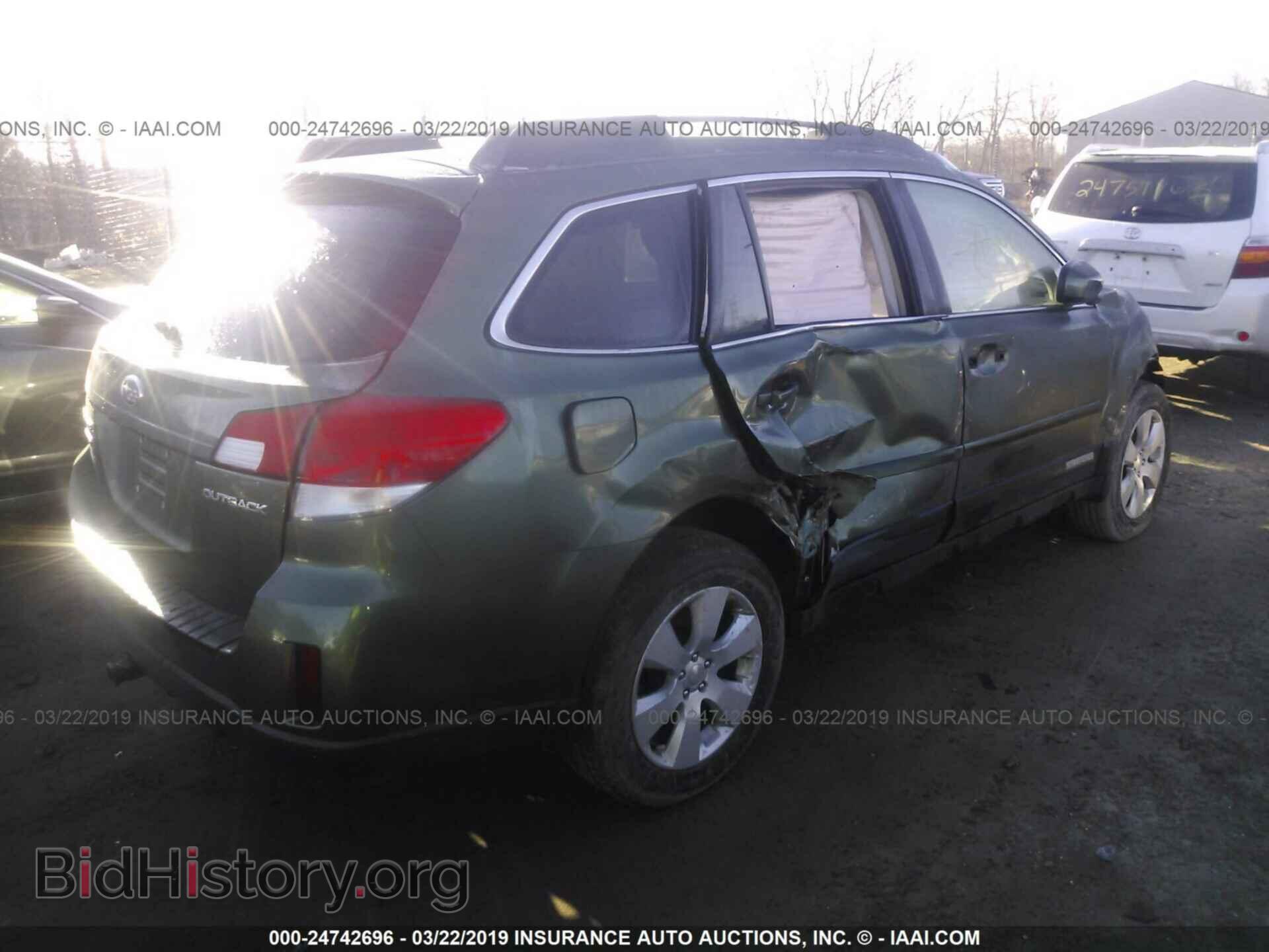 2012 SUBARU OUTBACK - VIN: 4S4BRCCC6C3246281 - Photo 4