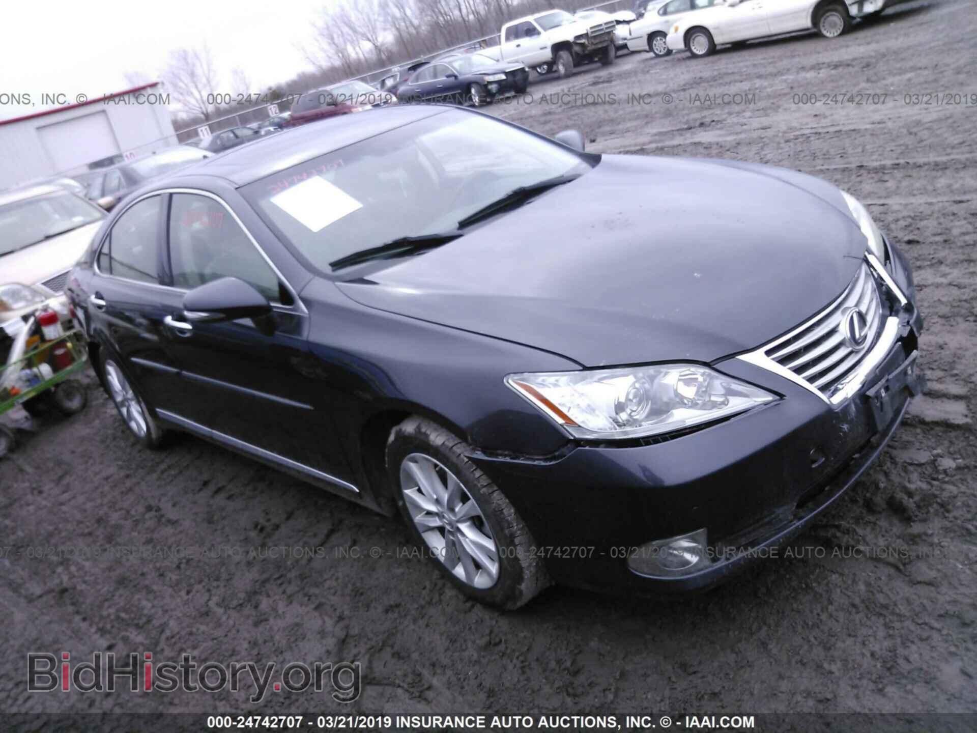 Photo JTHBK1EG1B2418152 - LEXUS ES 2011