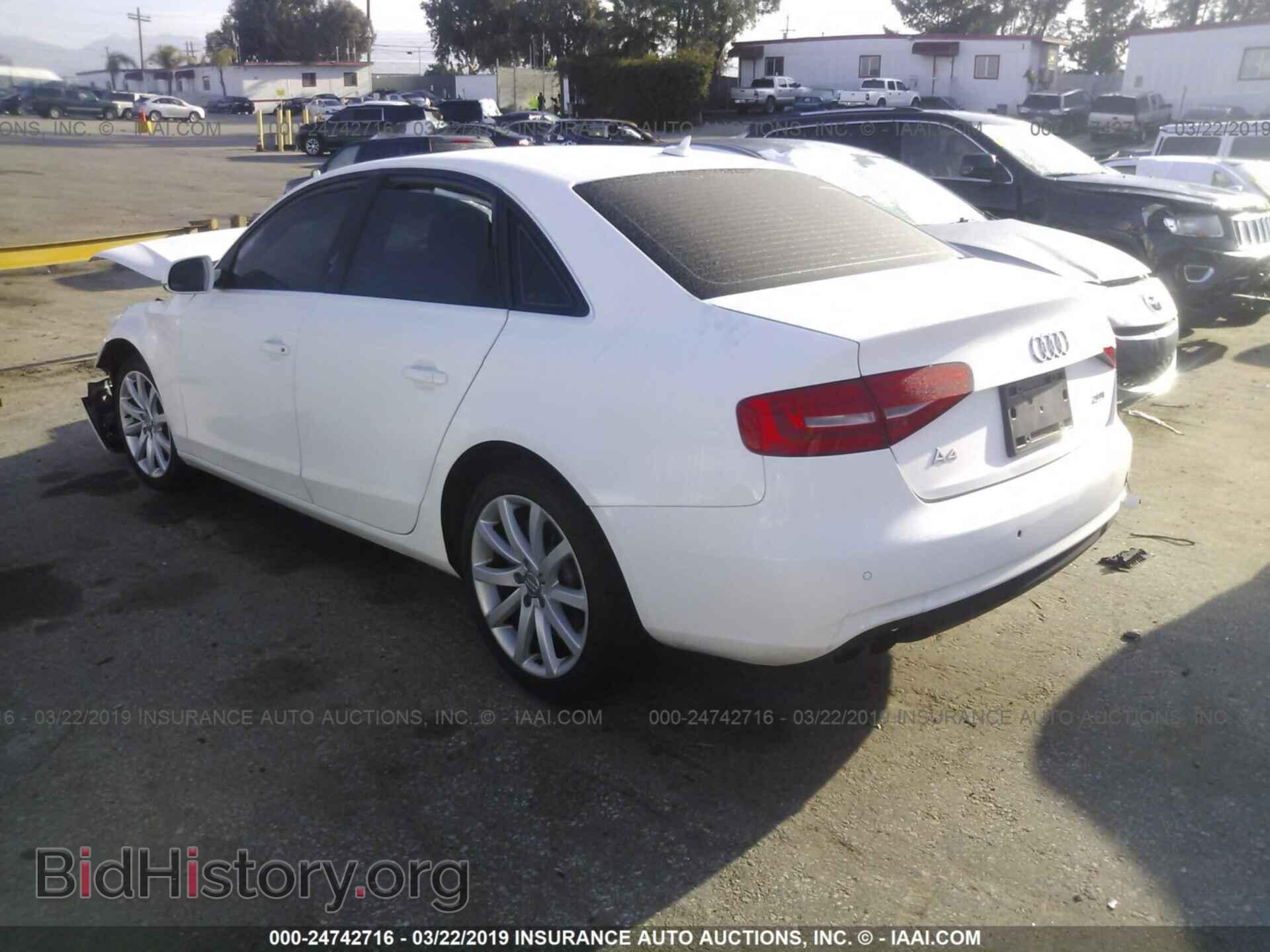 2013 AUDI A4 - VIN: WAUEFAFL4DN026151 - Фото 3