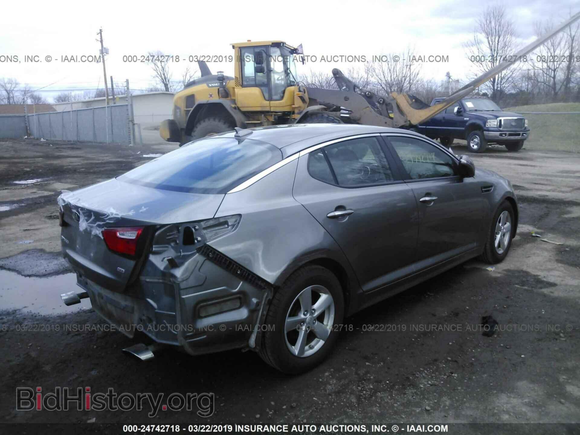 2015 KIA OPTIMA - VIN: 5XXGM4A70FG448641 - Фото 4