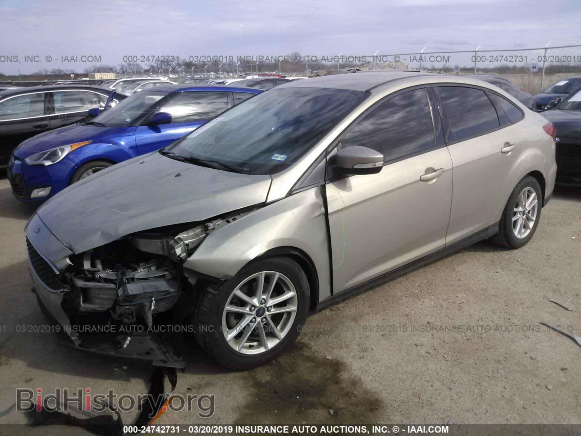 2015 FORD FOCUS - VIN: 1FADP3F29FL379665 - Фото 2