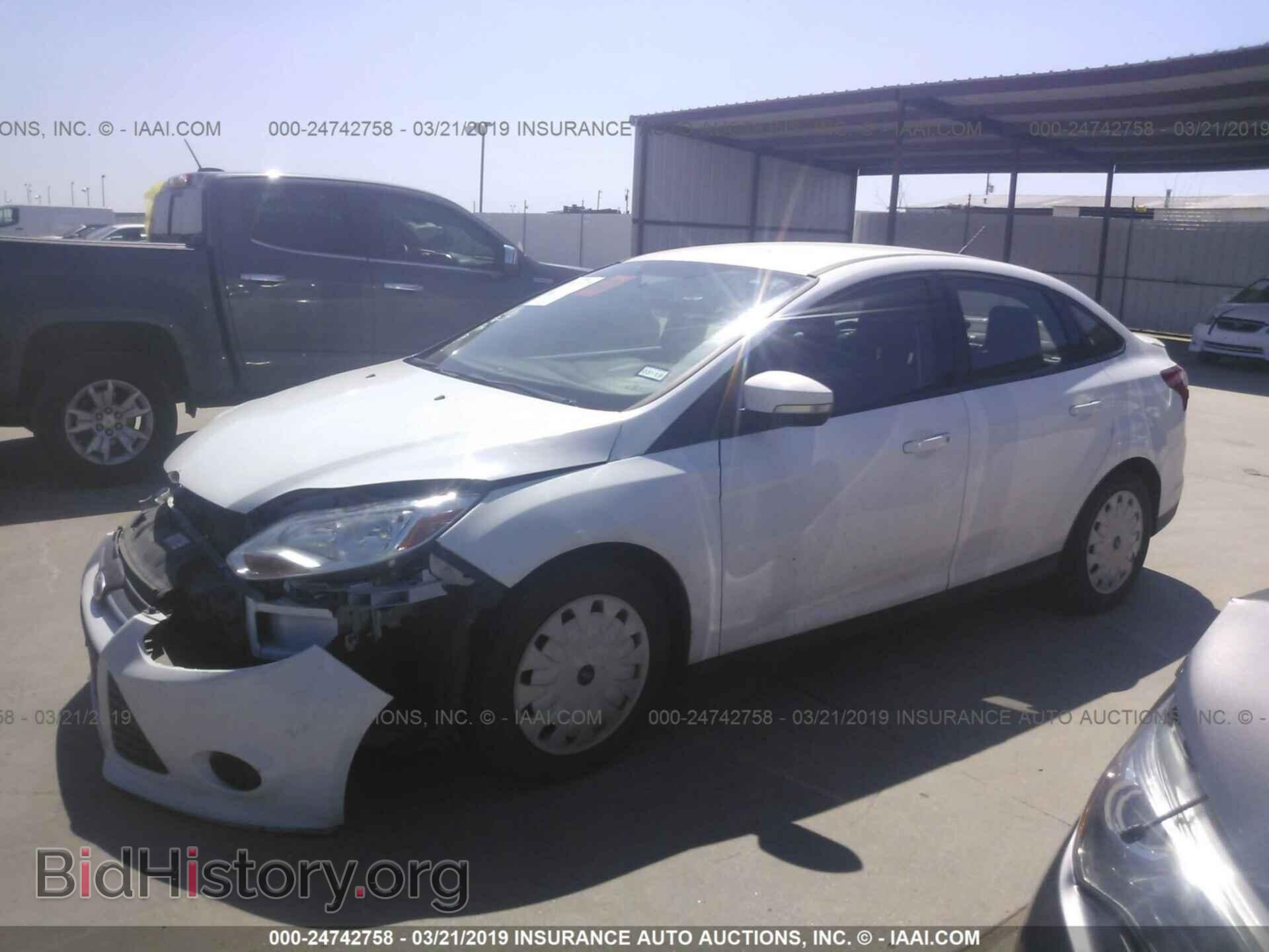 2013 FORD FOCUS - VIN: 1FADP3F25DL334736 - Фото 2