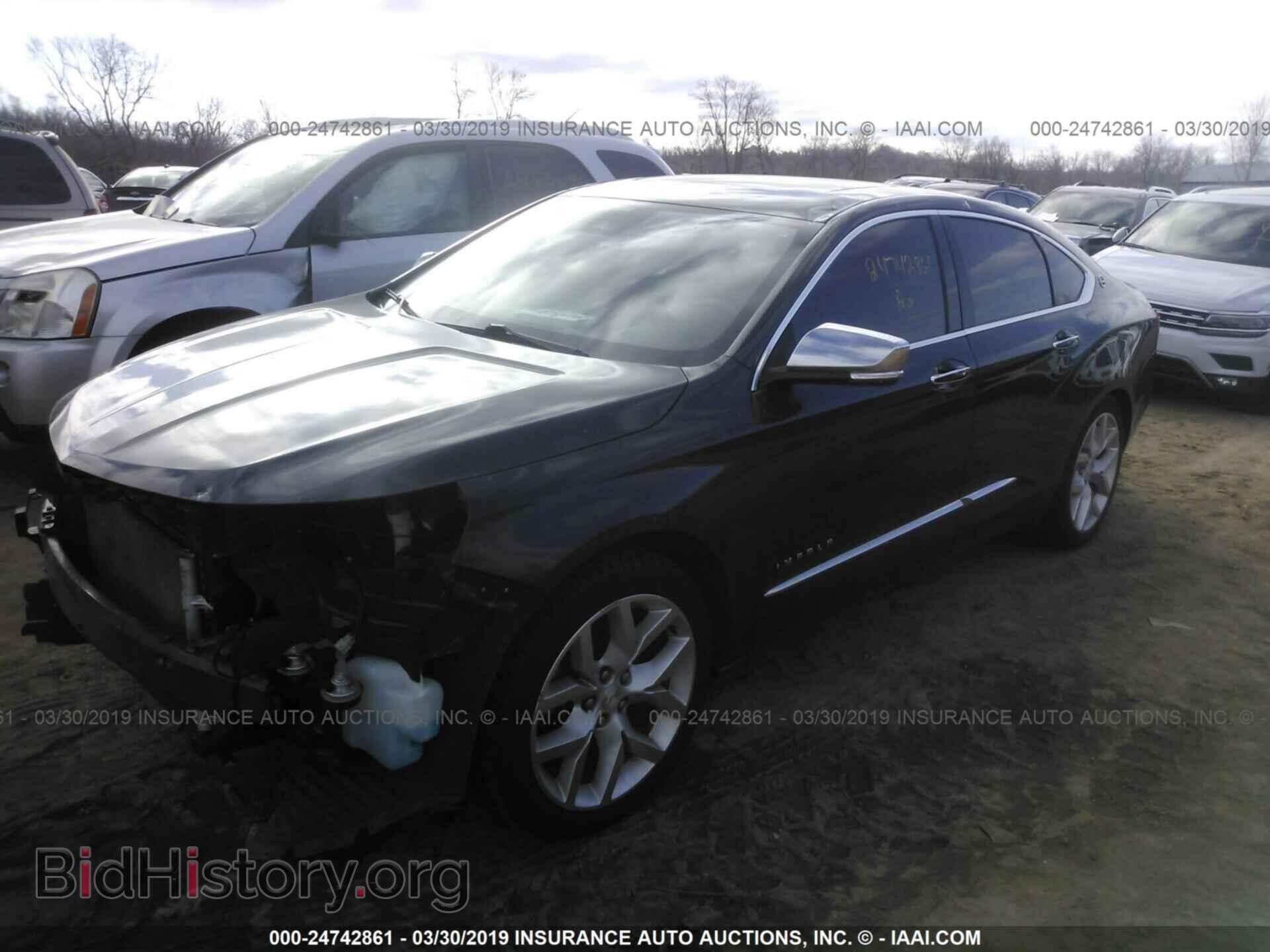 2014 CHEVROLET IMPALA - VIN: 1G1155S34EU110407 - Фото 2