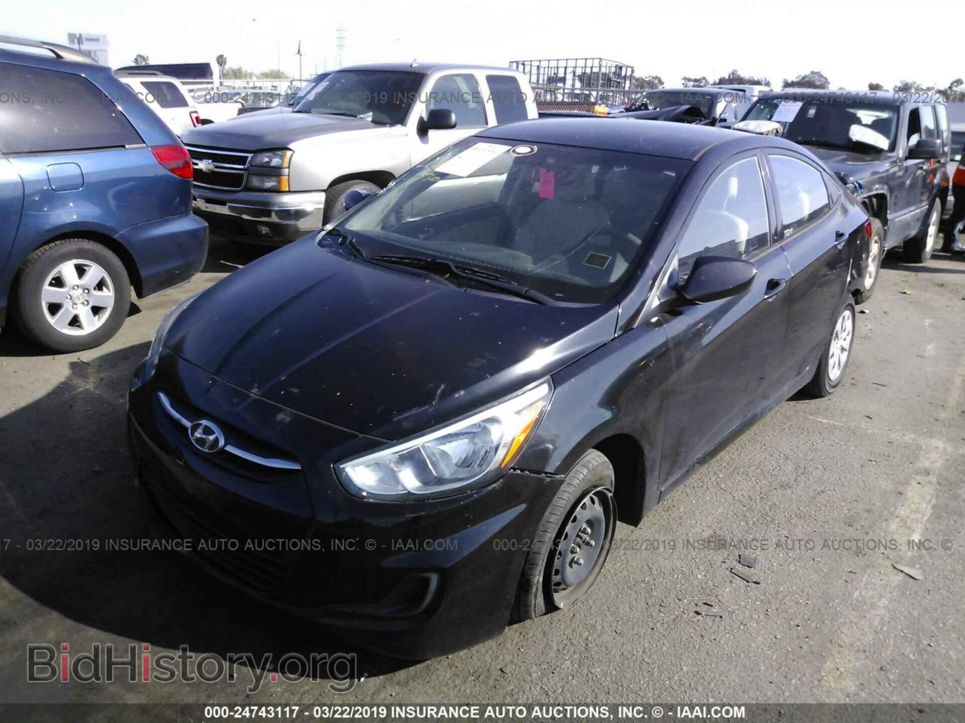 2015 HYUNDAI ACCENT - VIN: KMHCT4AE8FU936158 - Фото 2