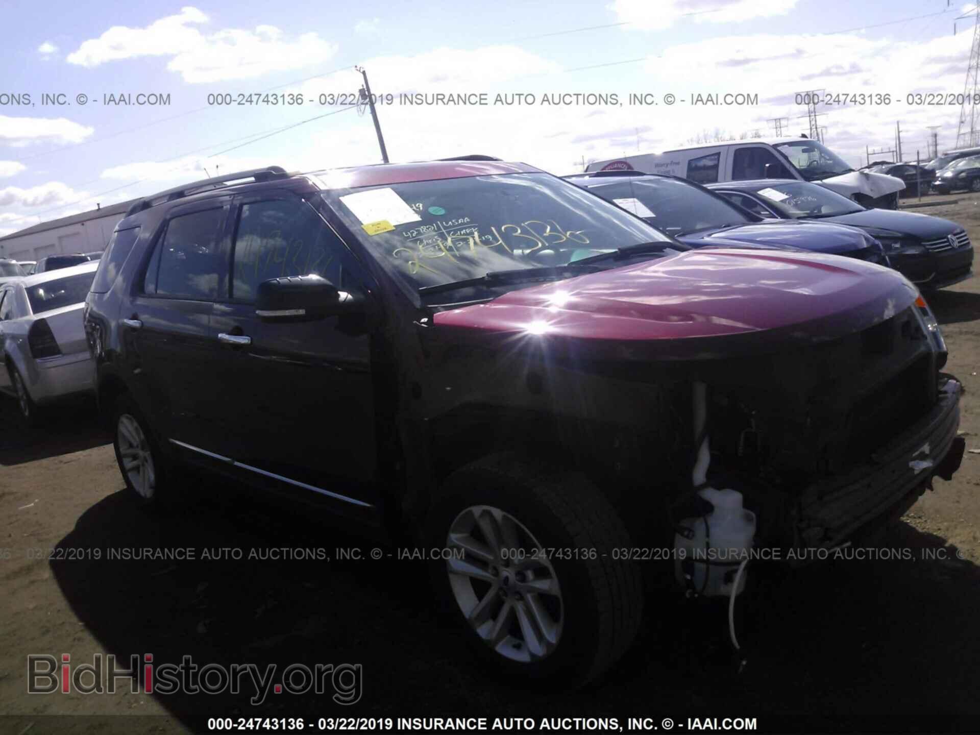 Фотография 1FM5K8D86EGB83493 - FORD EXPLORER 2014