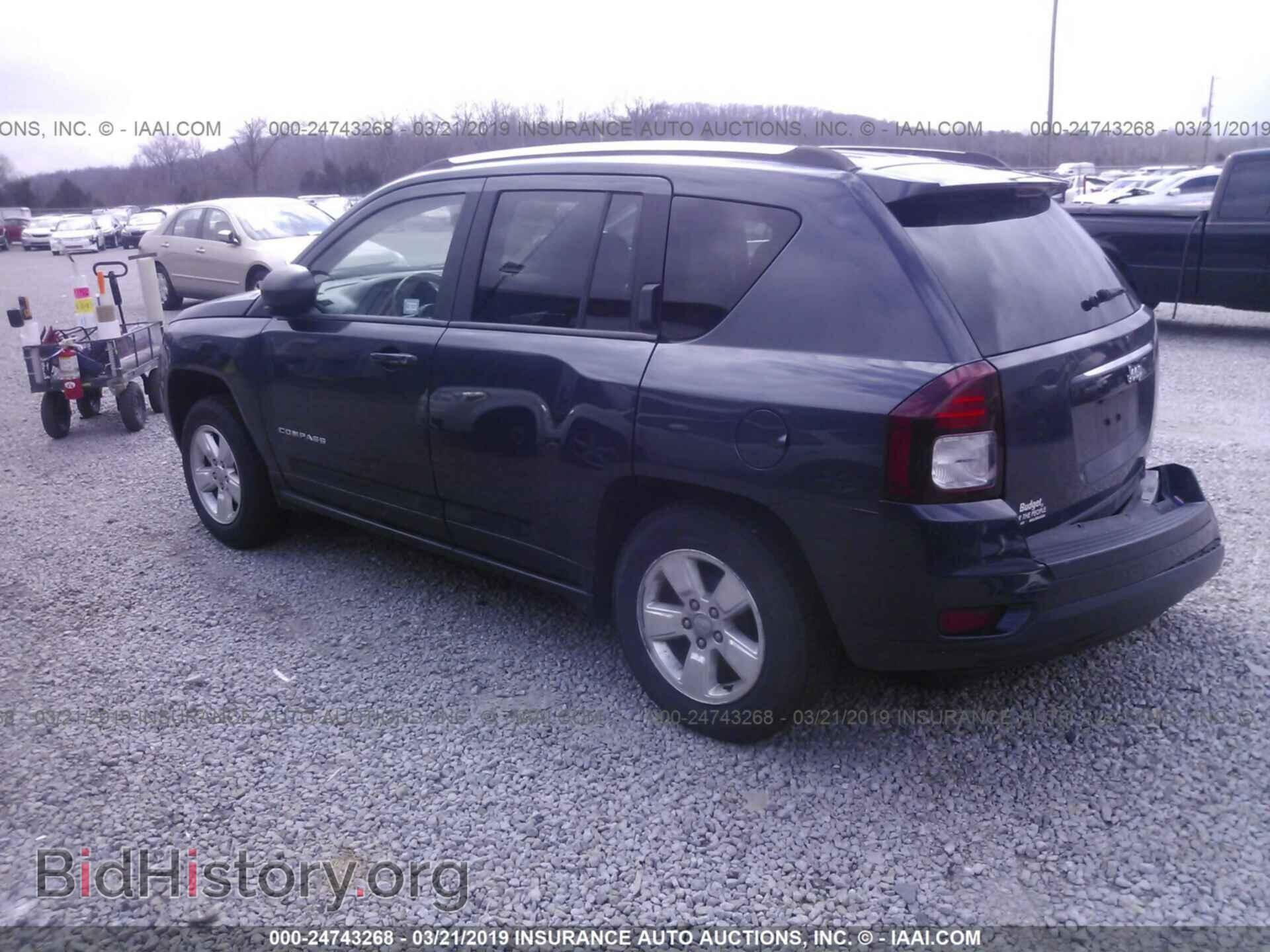 2014 JEEP COMPASS - VIN: 1C4NJCBA6ED731395 - Фото 3