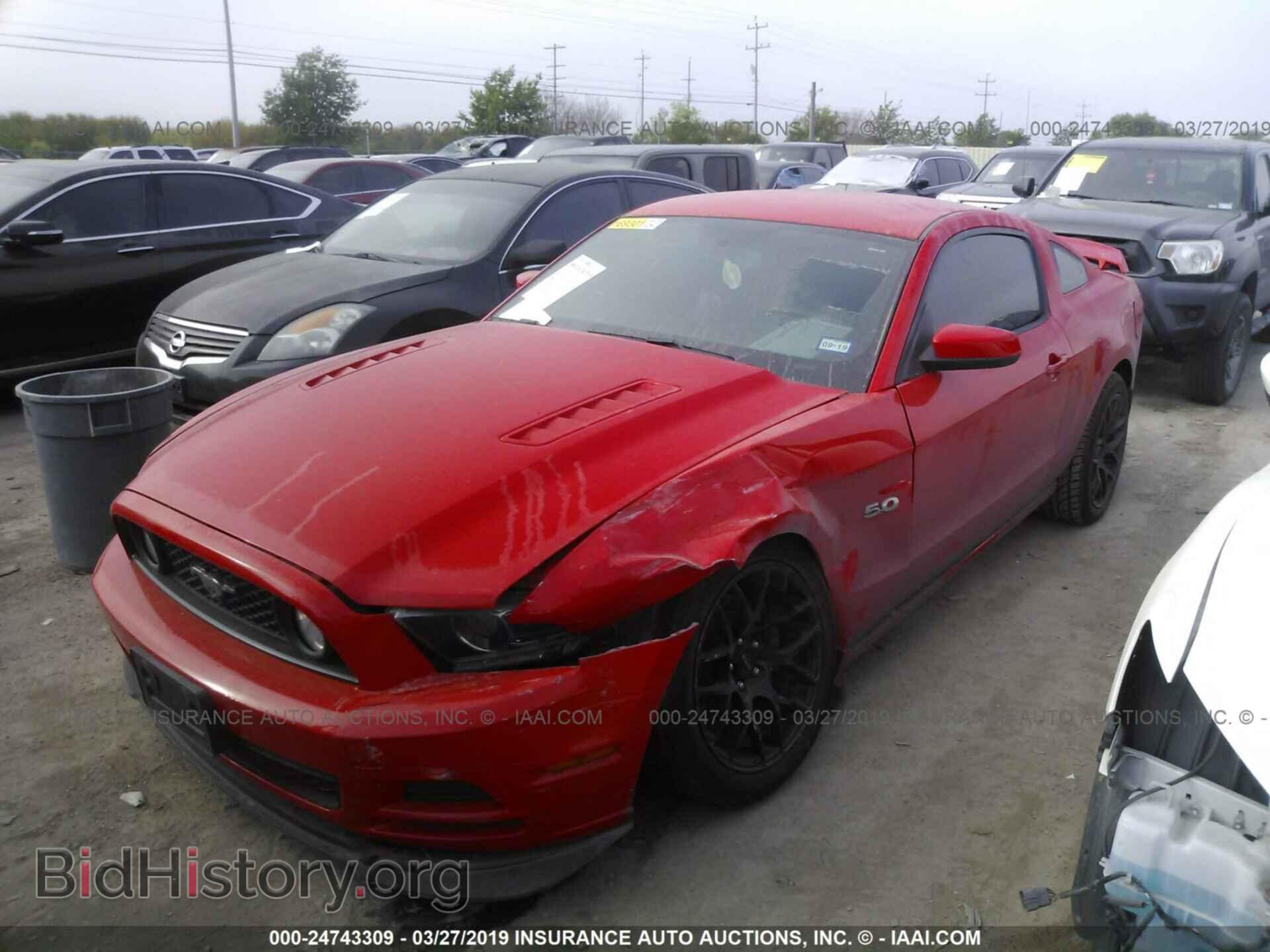 2014 FORD MUSTANG - VIN: 1ZVBP8CFXE5277555 - Фото 2