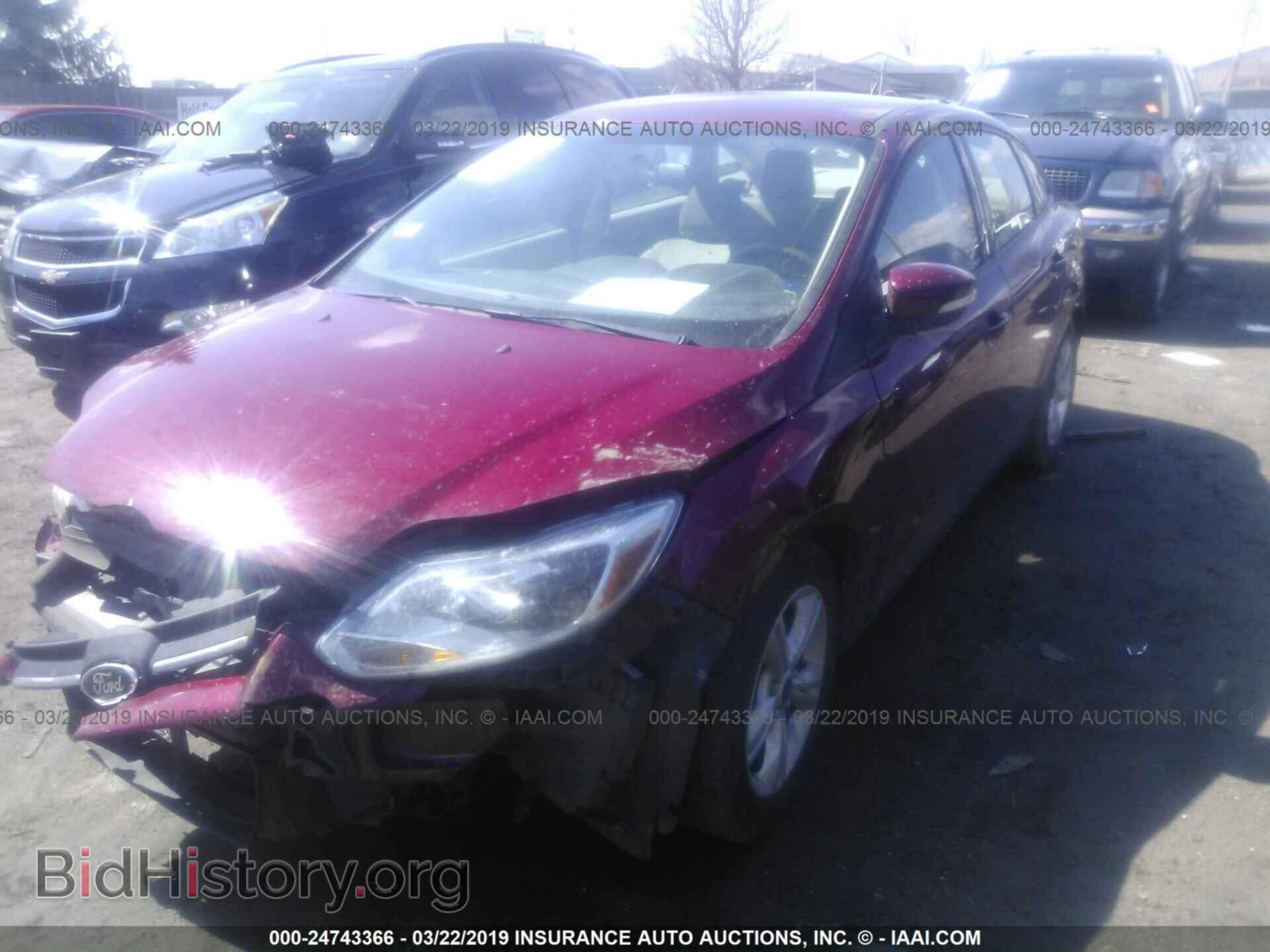 2013 FORD FOCUS - VIN: 1FADP3F22DL318008 - Фото 2